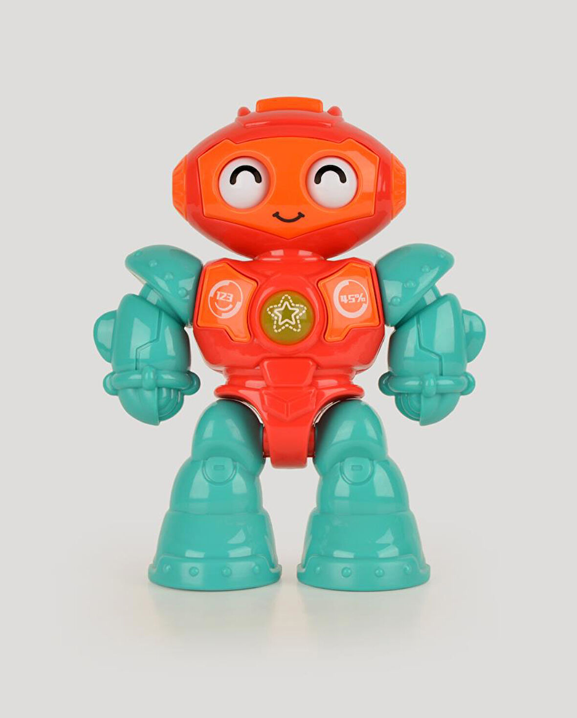 Işıklı Robot Taklit Sesli Çok Fonksiyonlu Mini Robot