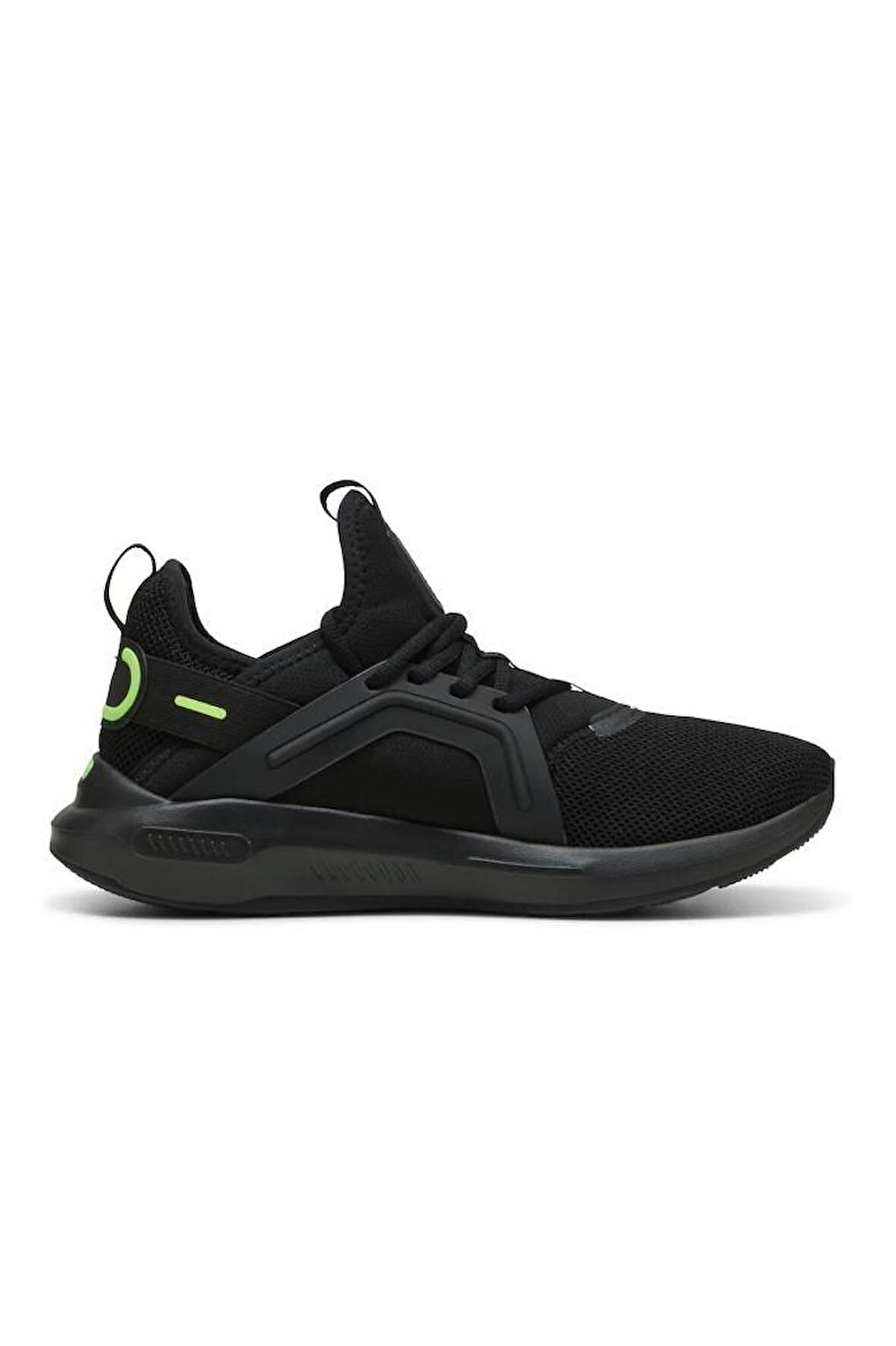 PUMA 31109809 SOFTRIDE ENZO 5 BLACK GREEN GLARE ERKEK KOŞU/SPOR AYAKKABI