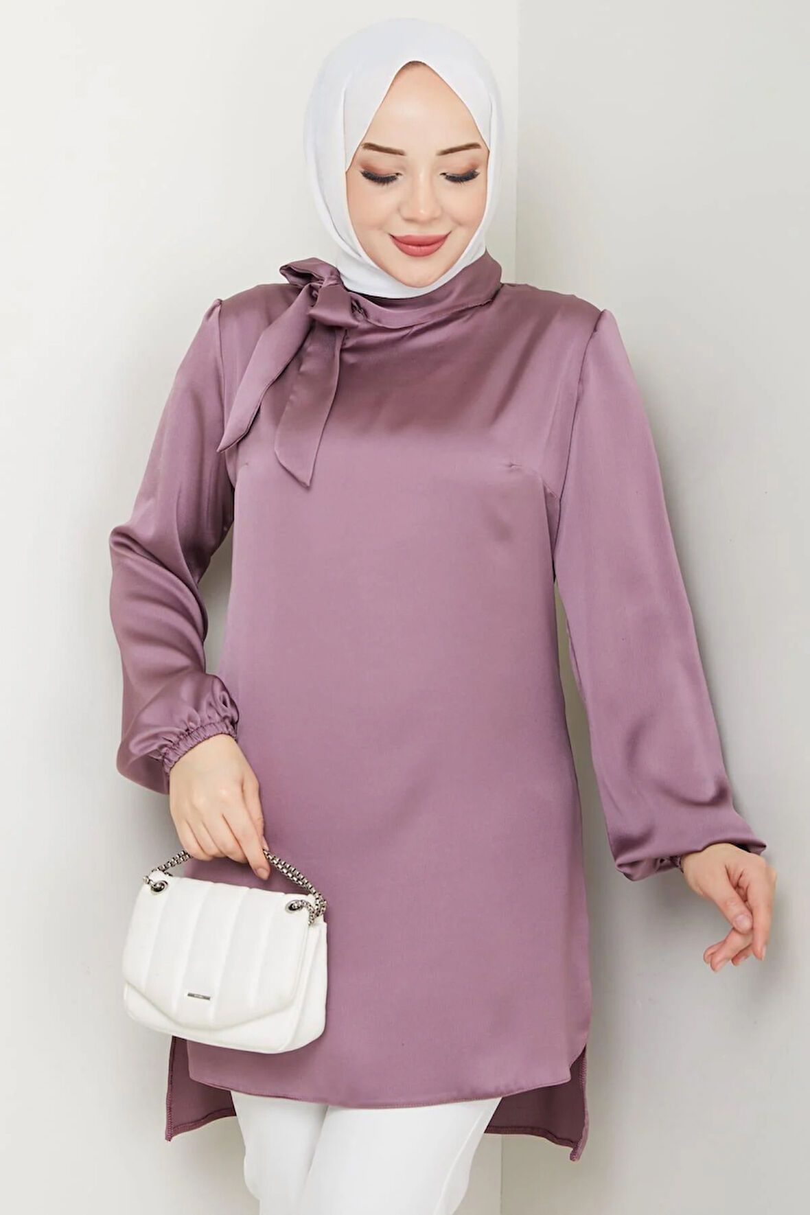 Trend Tesettür Tunik Lavanta