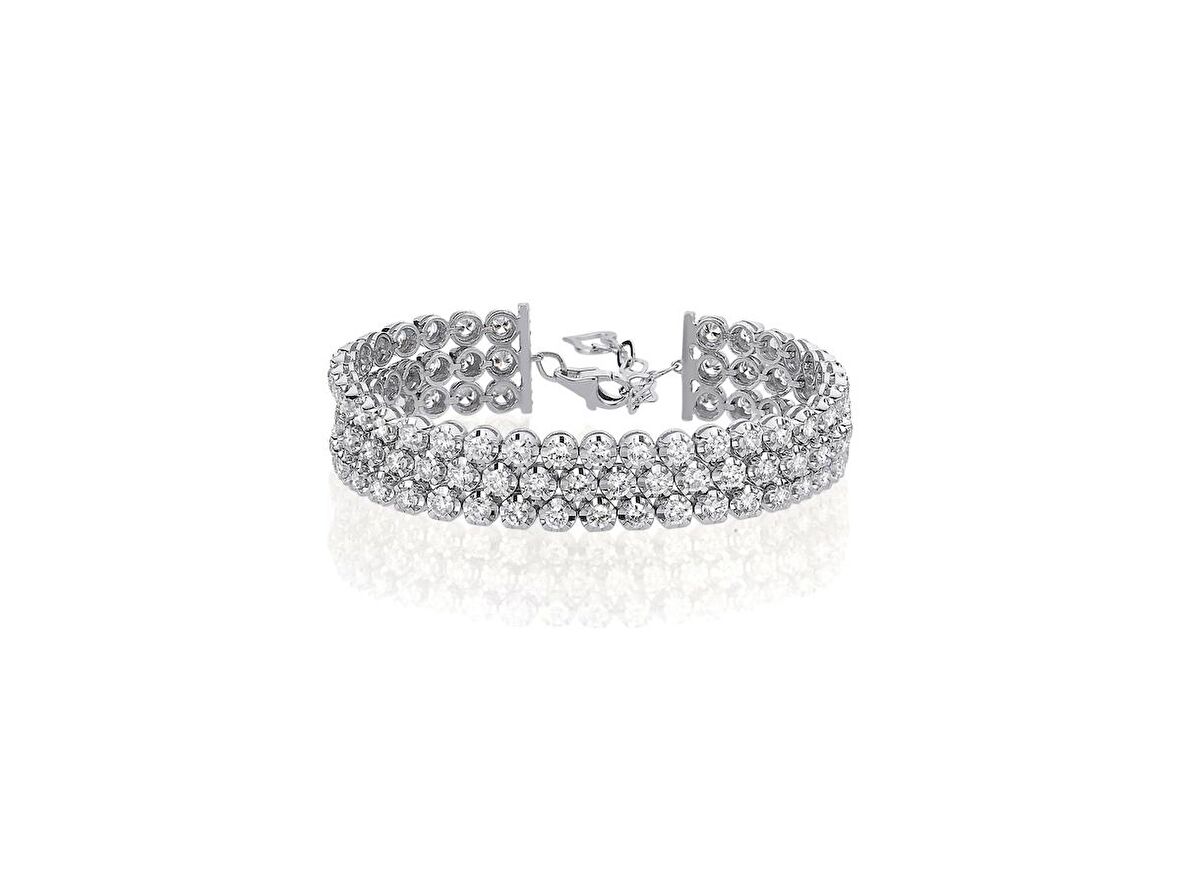 LUXURY COLLECTİON 6,97ct Pırlanta Bileklik