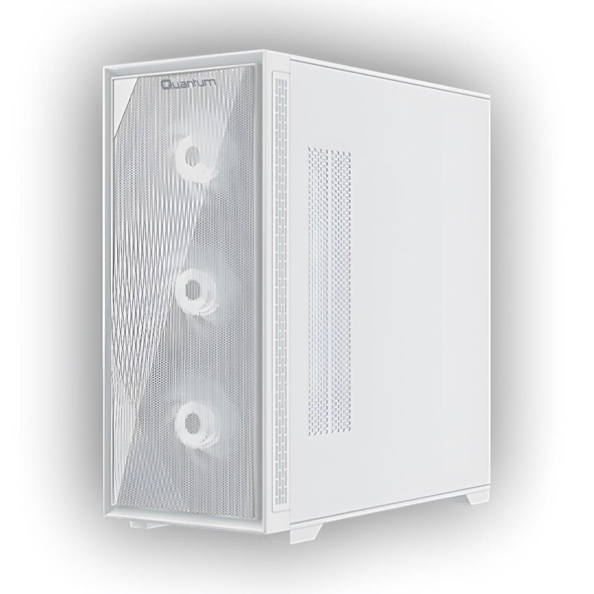 Quantum Devotion G1 Intel i5-12400 16GB DDR4 512GB SSD RTX 4060 8GB FreeDos Beyaz Gaming Desktop QNDPC10F006471