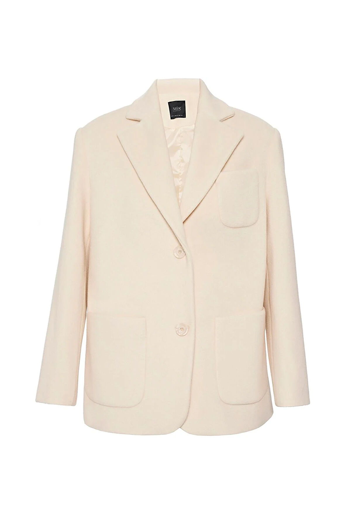Magic Love Kaşe Blazer Ekru