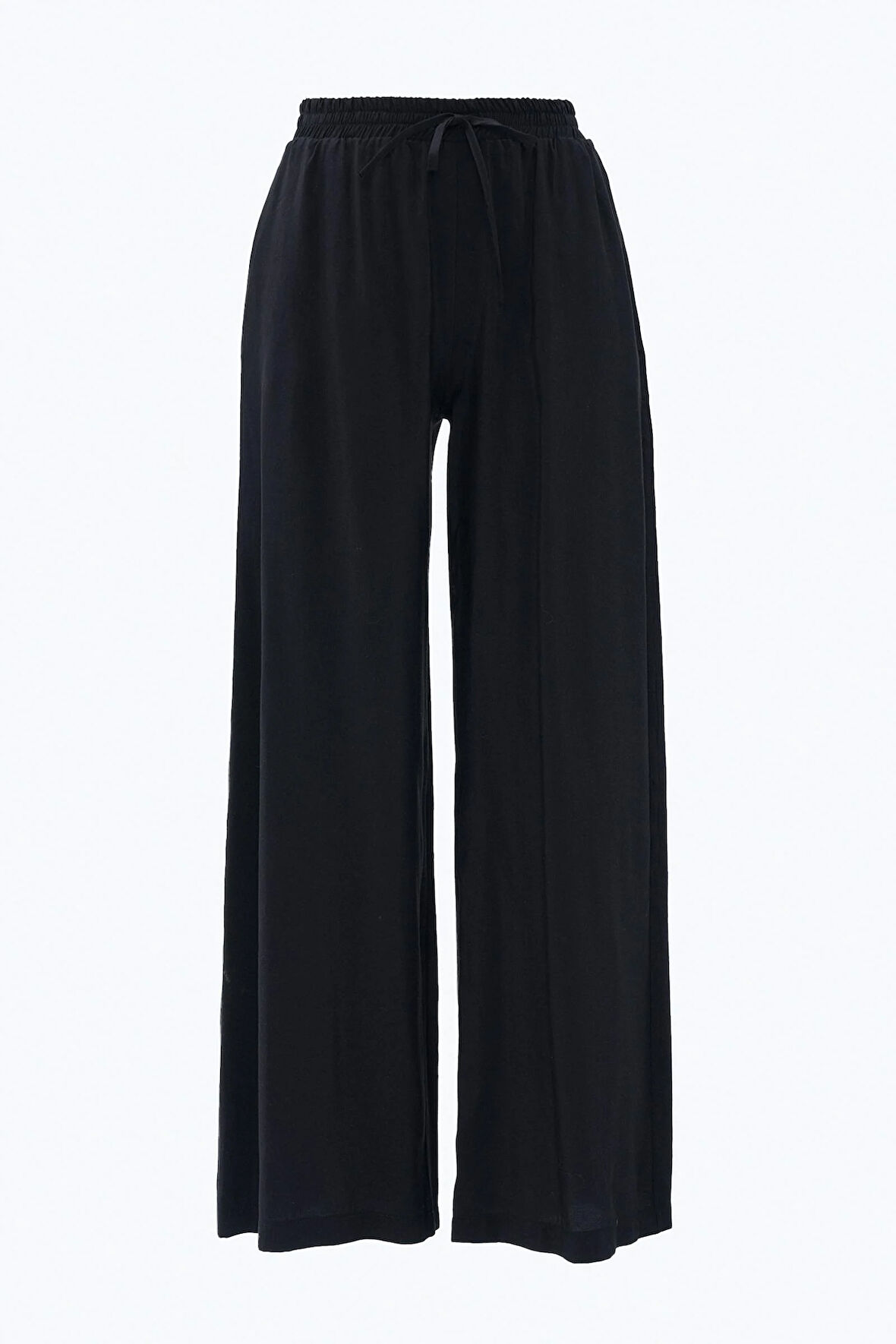 Nok Sweet Cupra Beli Lastikli Pantolon Siyah