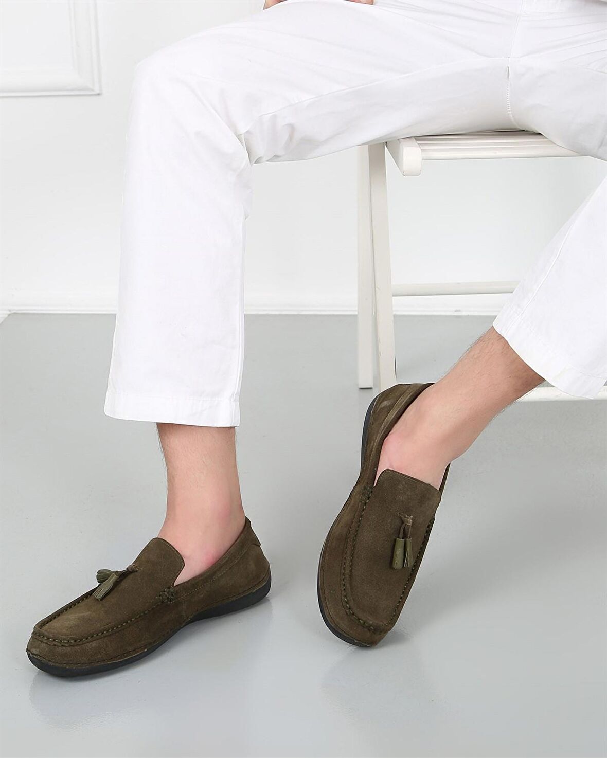 CASSIDOSHOES ERKEK  YEŞİL SÜET  AYAKKABI 026-116-52-00