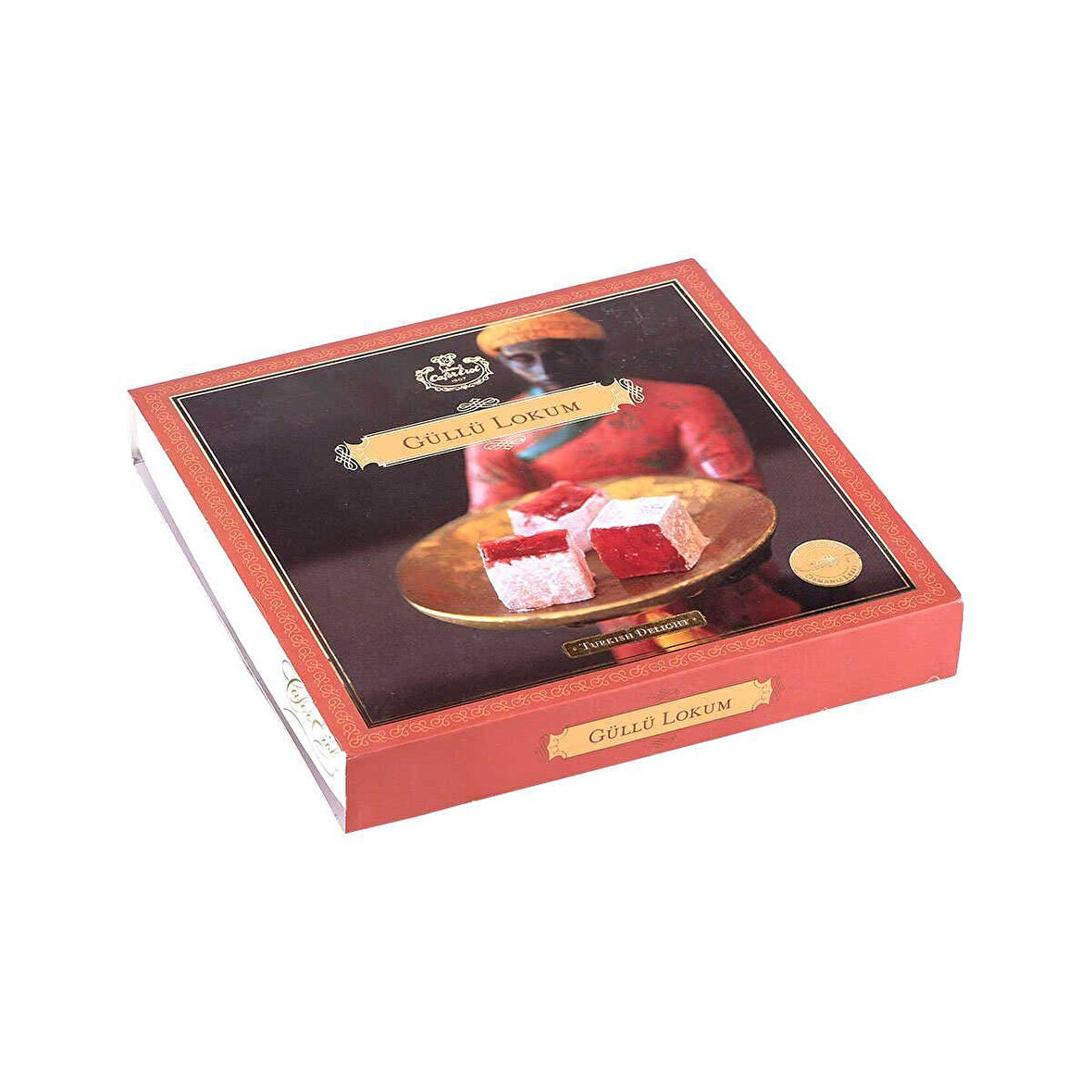 Büyük Zarf Paket Güllü Lokum