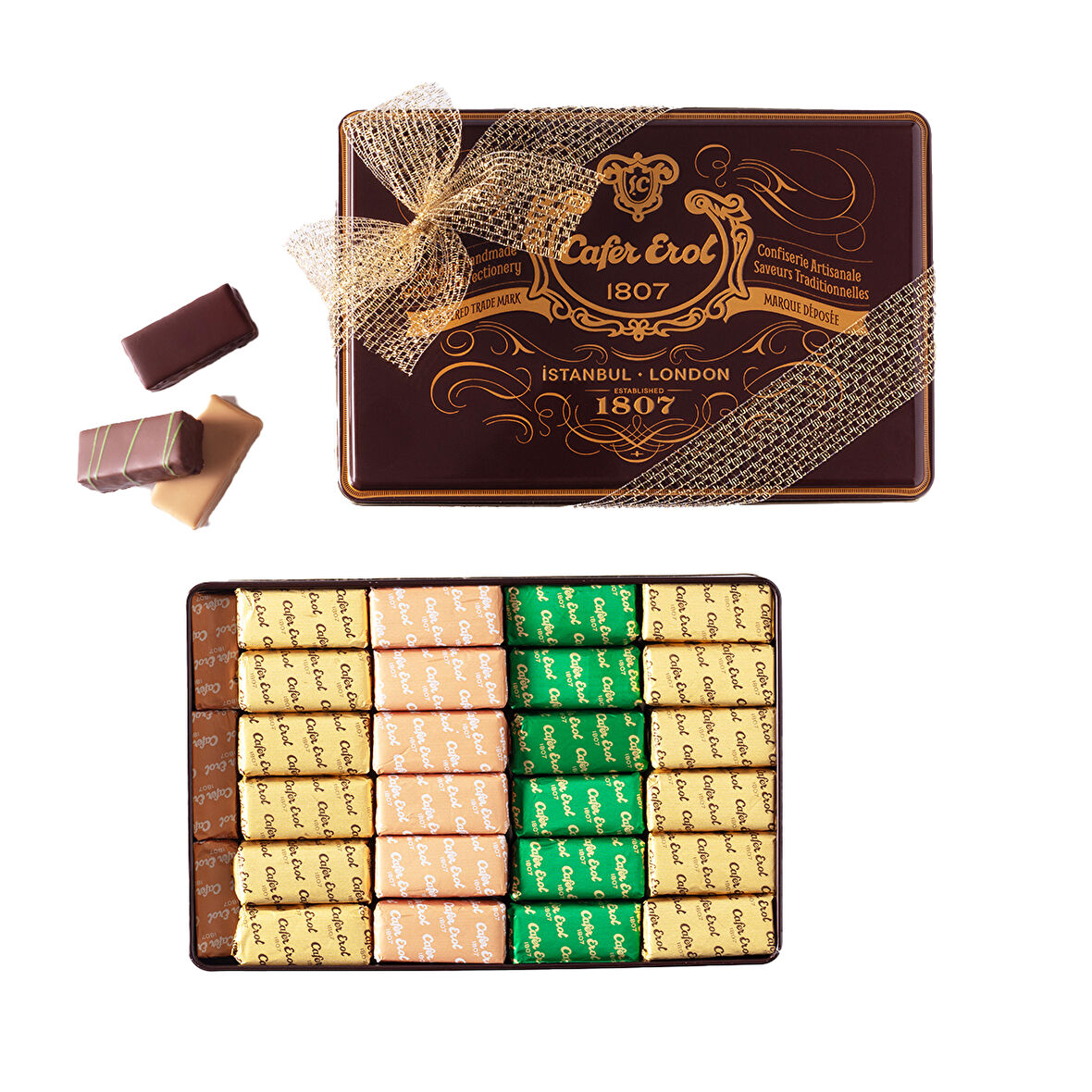 Karışık Gofret - Premium Retro Teneke