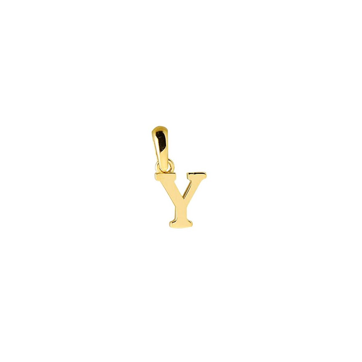 14 Ayar Altın Y Harfi Kolye Ucu 0,35 gr