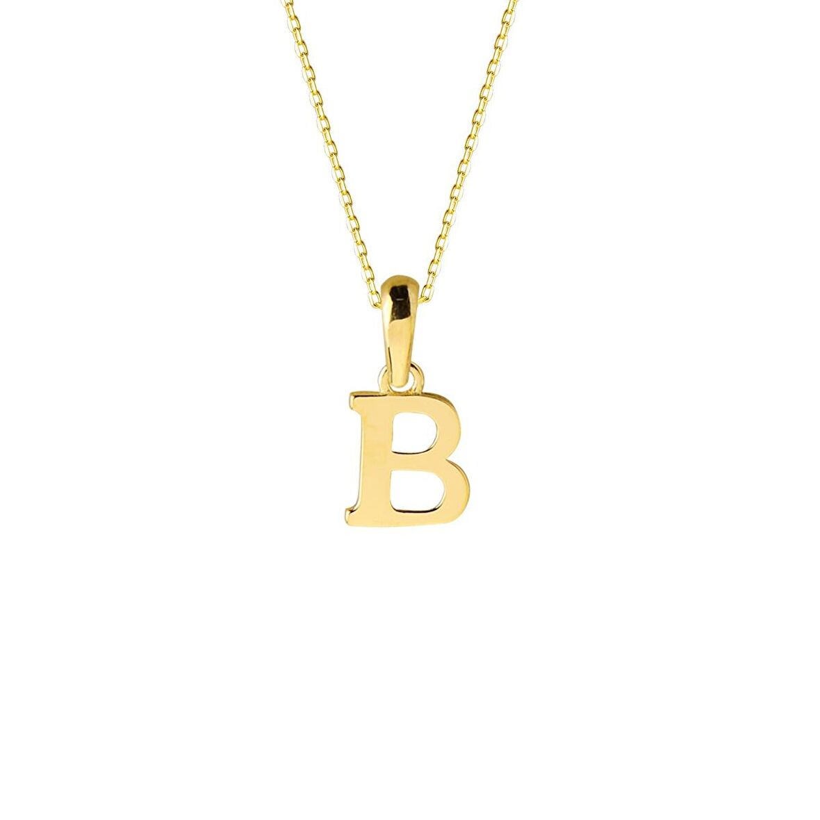 14 Ayar Altın B Harfi Kolye 1,51 gr