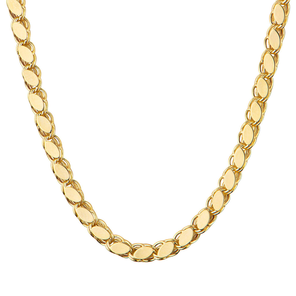14 Ayar 50 cm Pullu Altın Zincir Kolye 4,13 gr
