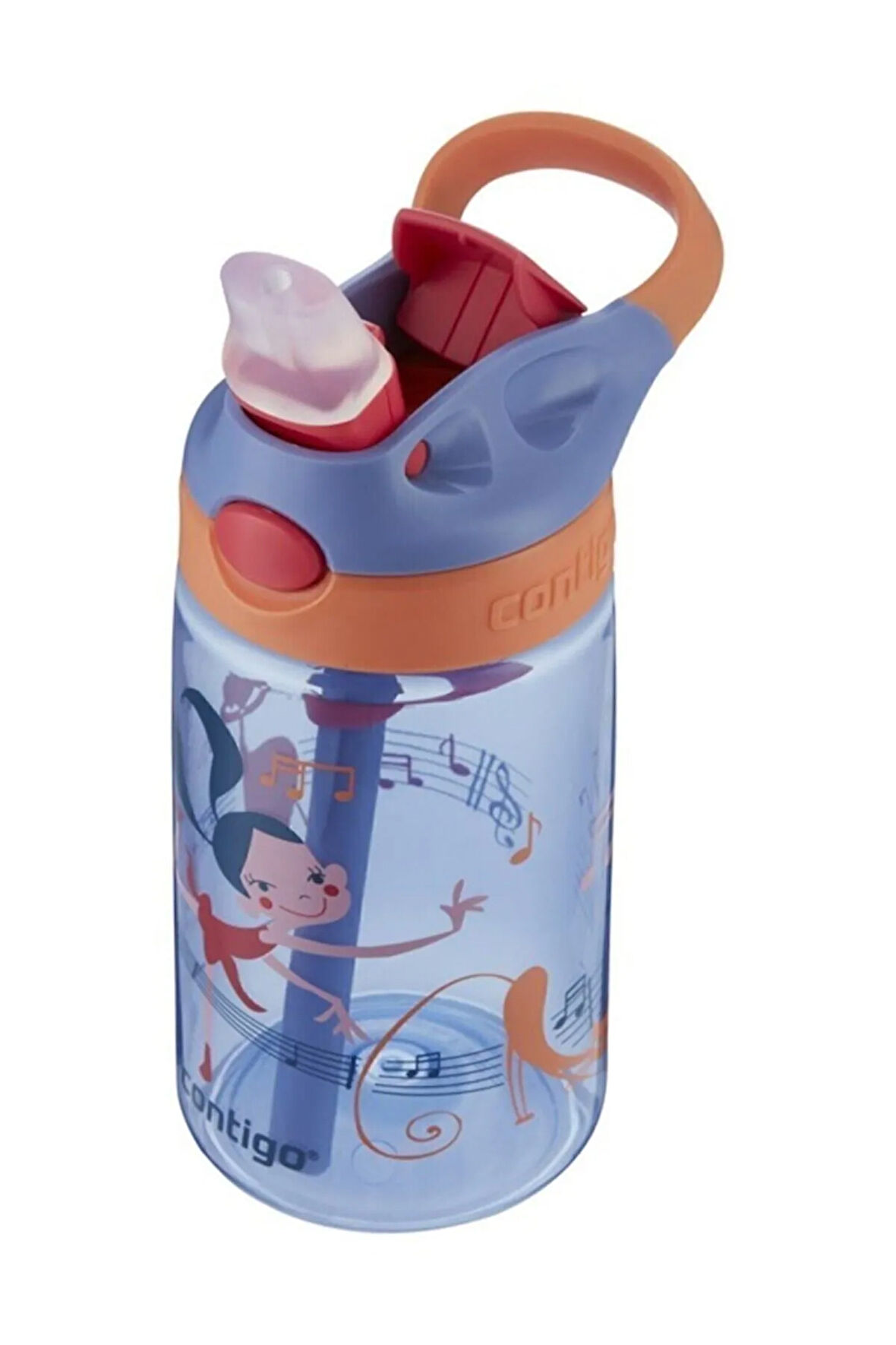 Gizmo Flip Dansçı Kız Emzikli Çocuk Su Matarası 420ml