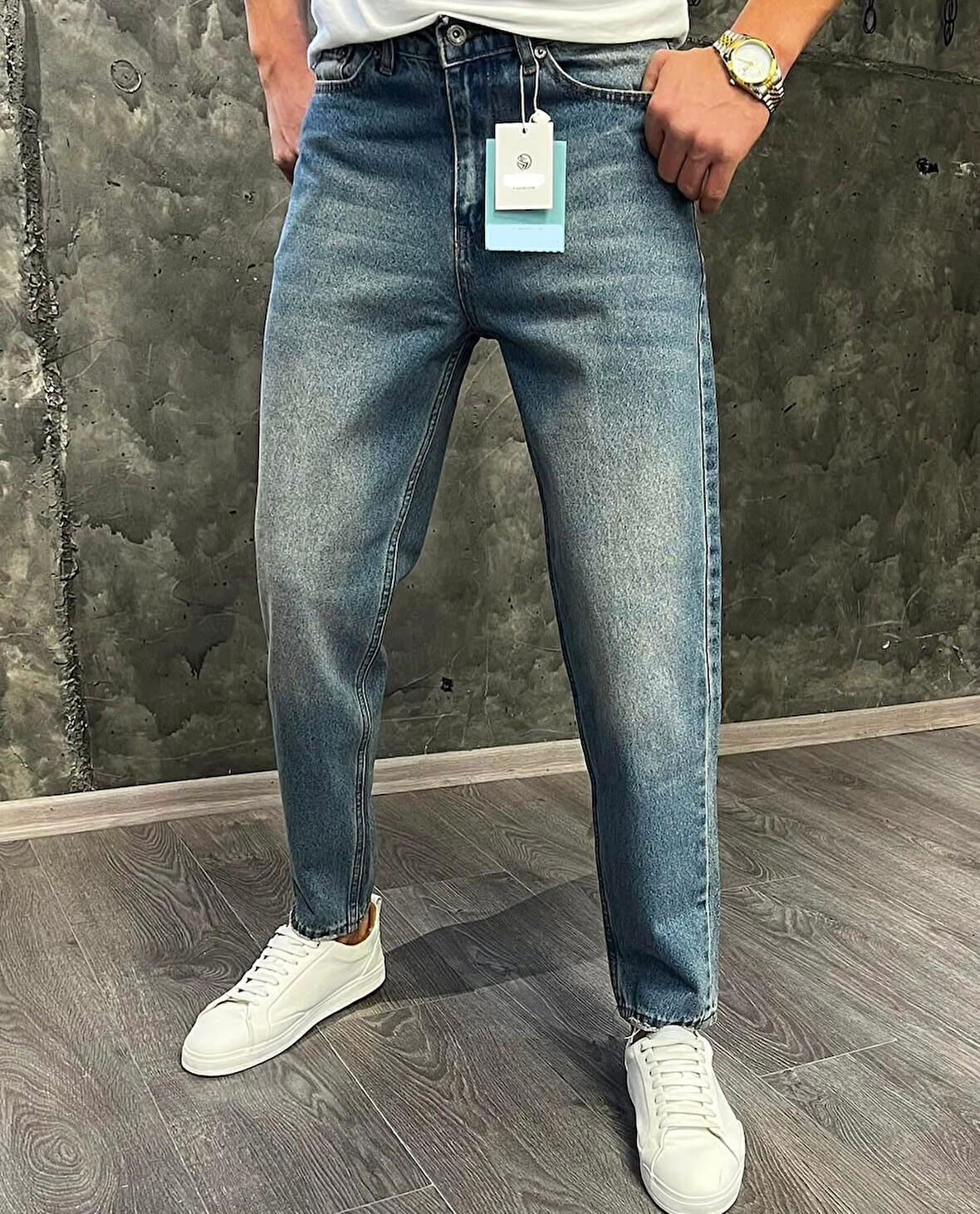 Damian Kot Boyfriend Yıkamalı Denim Erkek Jean Pantolon