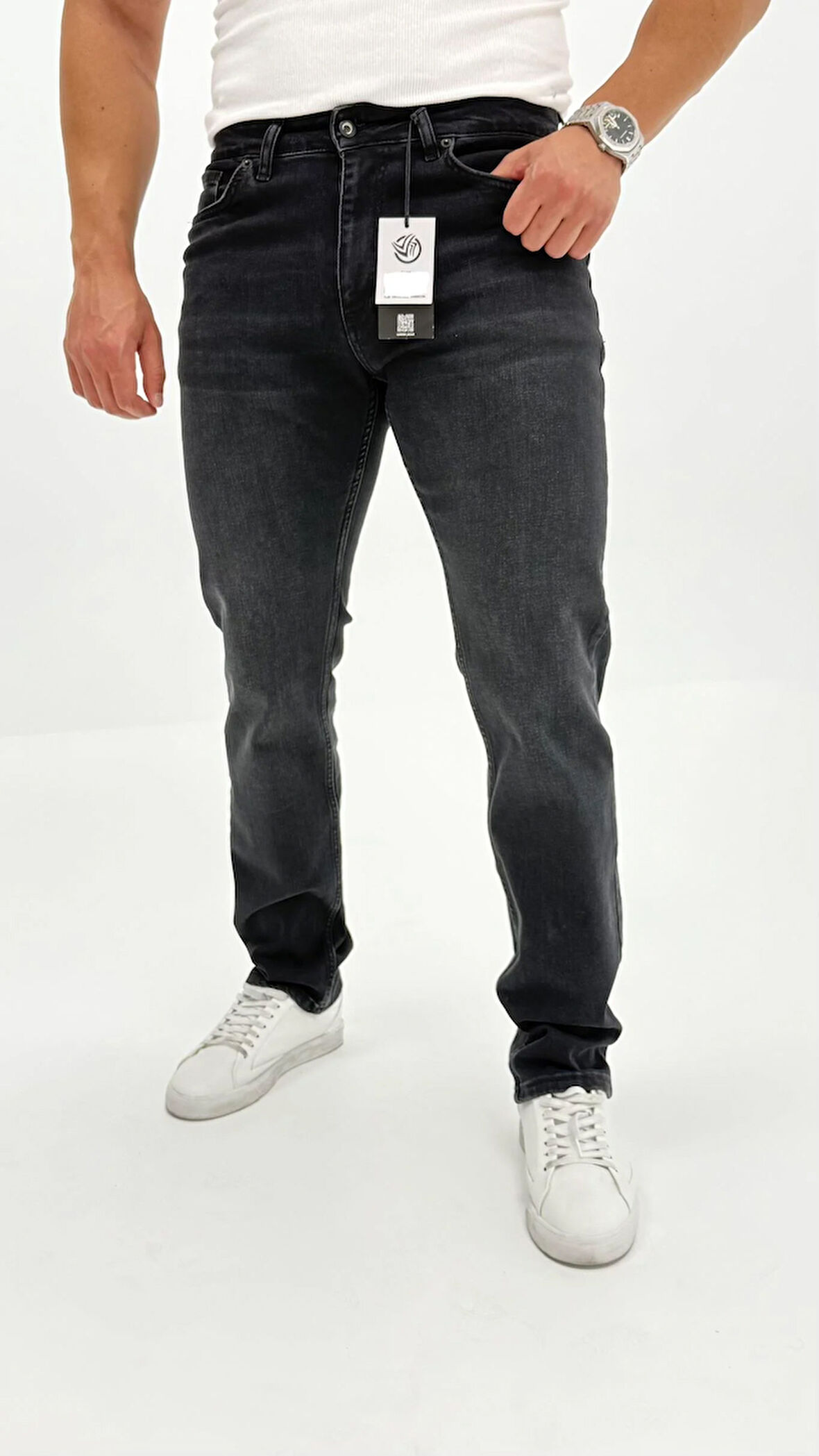 Zachary Regular Normal Bel Classic Denim Erkek Jean Pantolon 