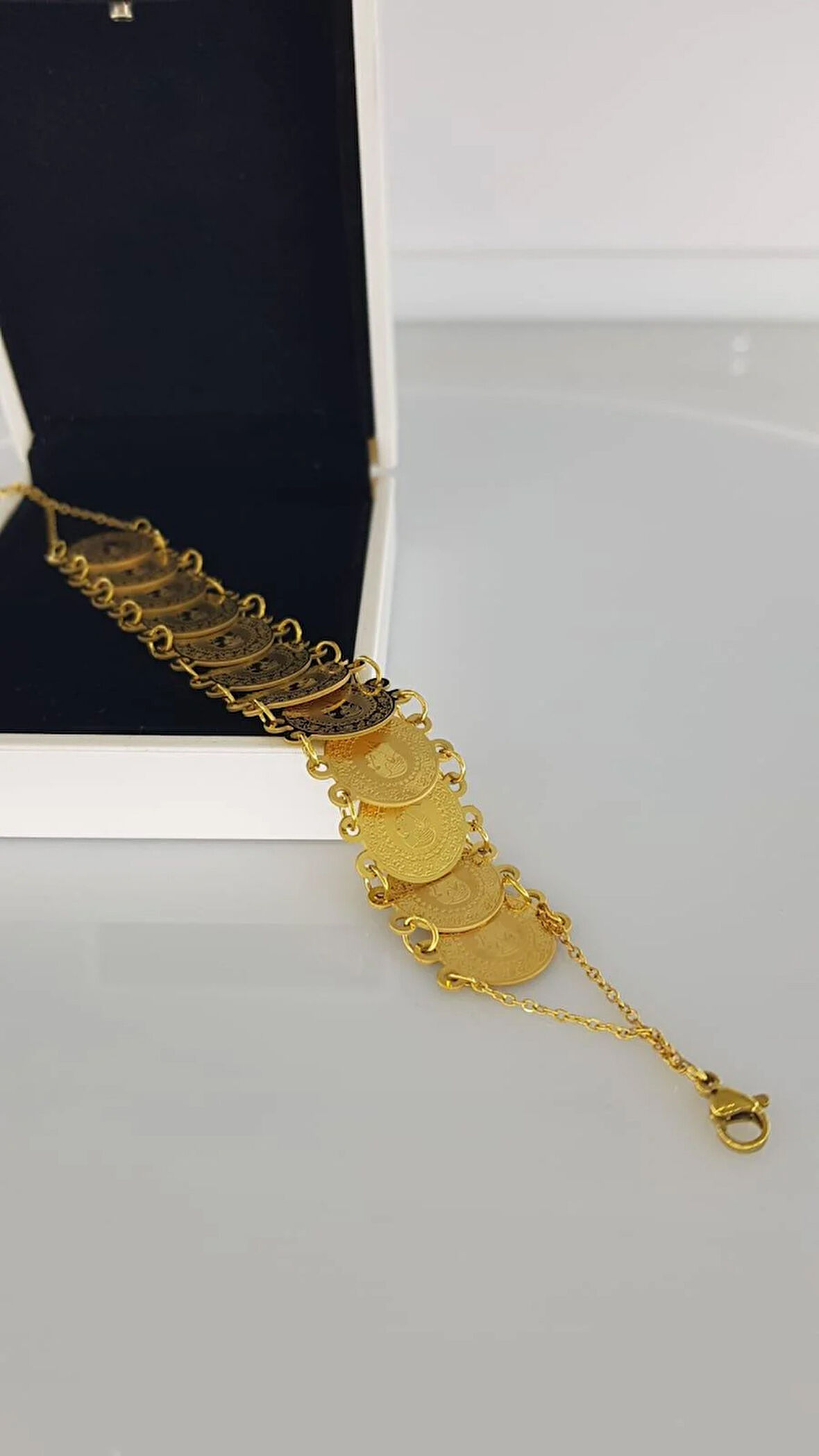 Atatürk Dizme Kuyum Model Çelik Bileklik