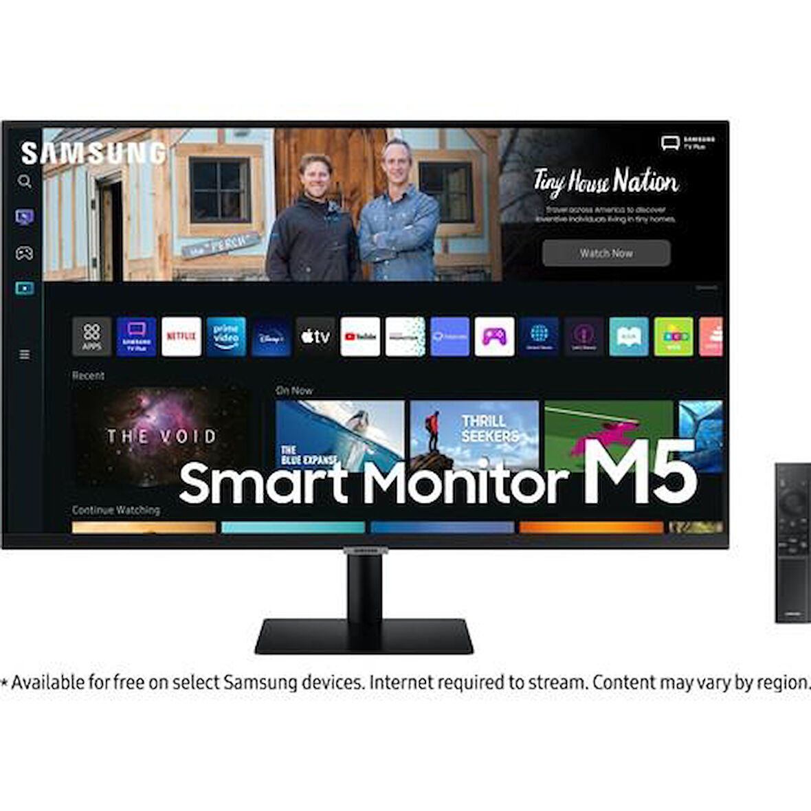 Samsung M5 LS32BM500EUXUF 32" Fhd 60Hz HDR10 (Wifi Bluetooth) Smart Monitör