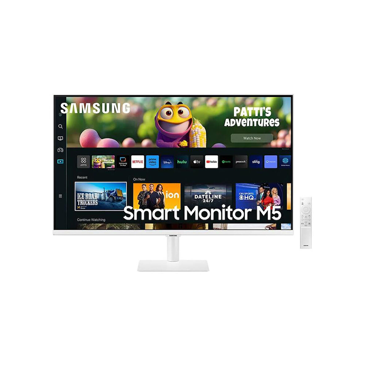 Samsung 27" M5 LS27CM501EUXUF 4Ms 60Hz FullHD Smart Monitör (LS27CM501EUXUF) (Teşhir & Outlet)