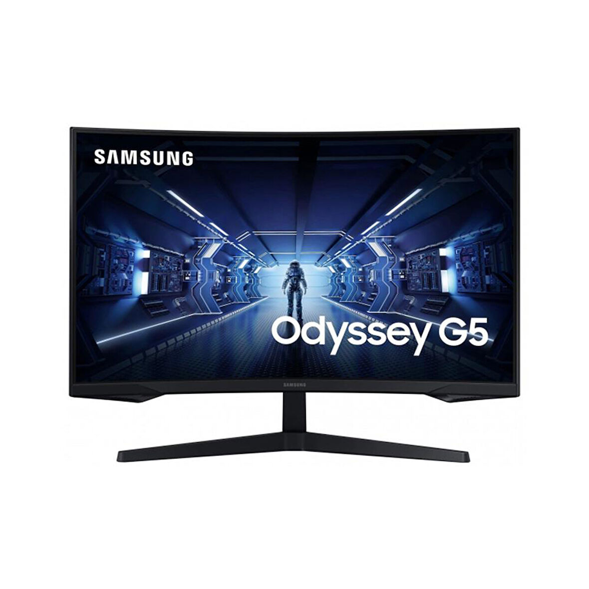 Samsung Odyssey G5 27" 1 ms 2K Curved 144 Hz Oyuncu Monitörü (Teşhir & Outlet) - LC27G55TQBUXUF 