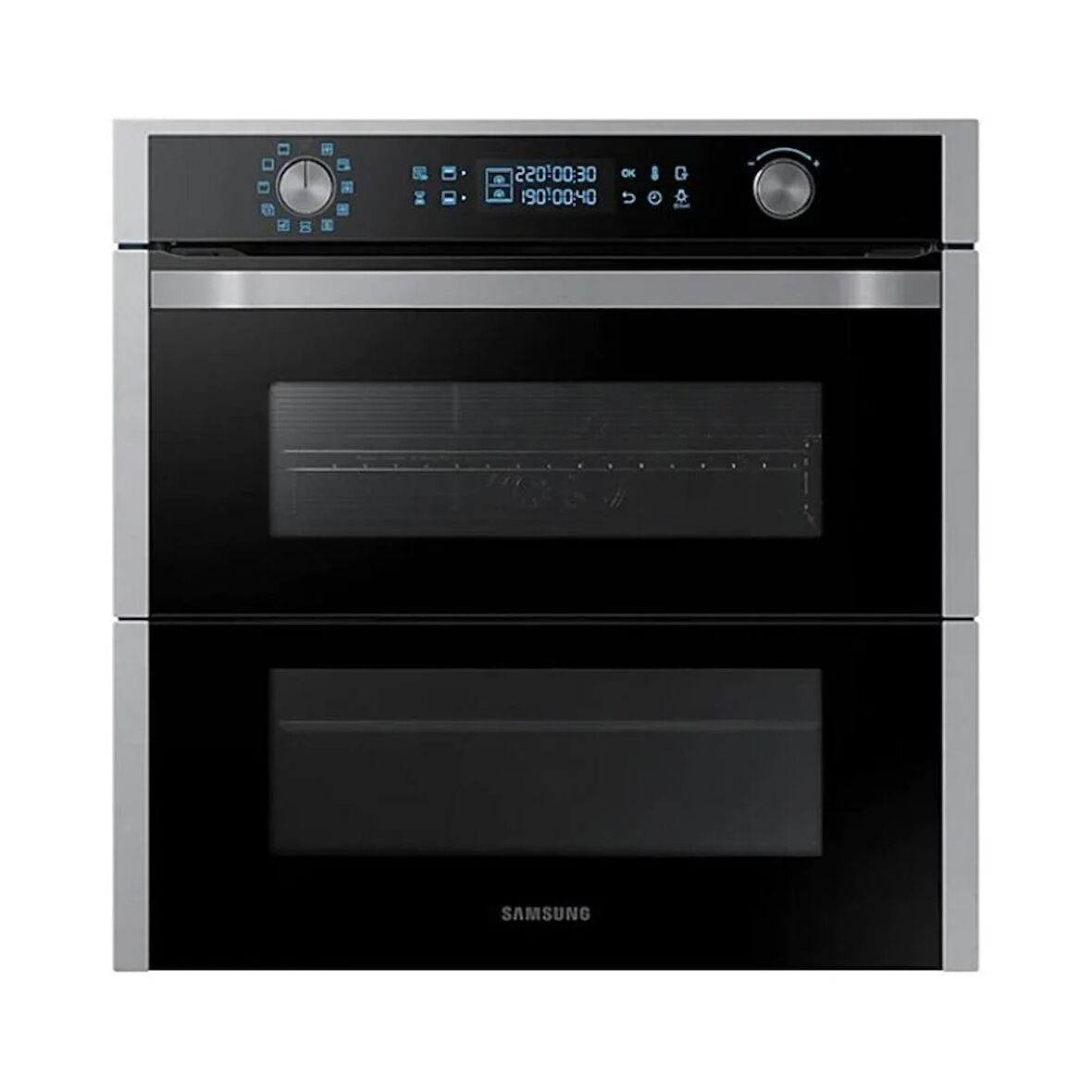 Samsung 75 L Çift Bölmeli Fırın NV75R7647RS/TR | Yenilenmiş Ürün