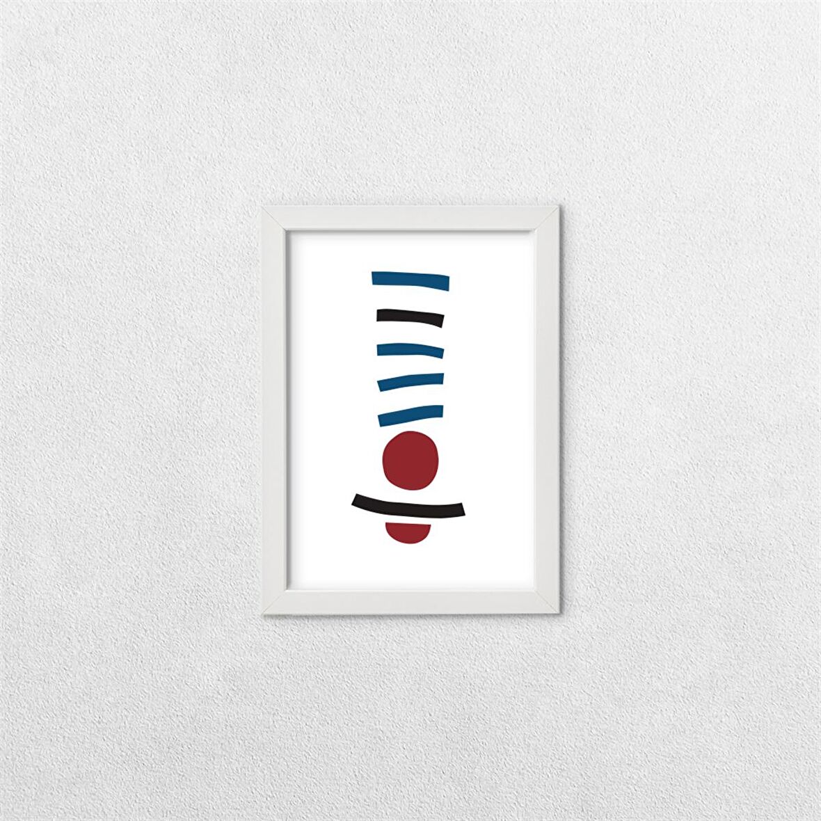 Uzay Temalı Çerçeveli Tablo A 13x18 cm