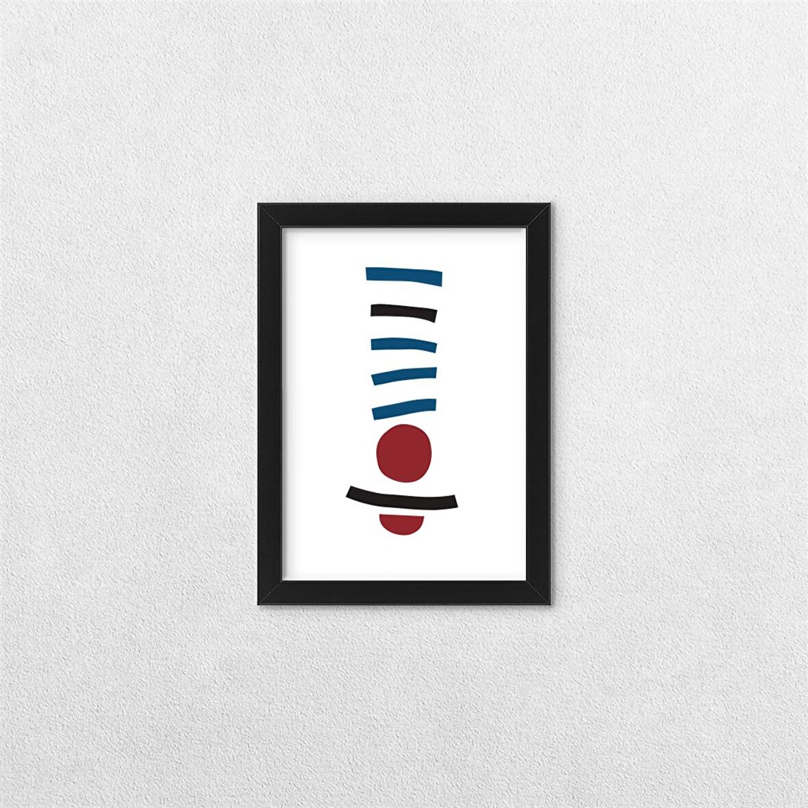 Uzay Temalı Çerçeveli Tablo A 13x18 cm