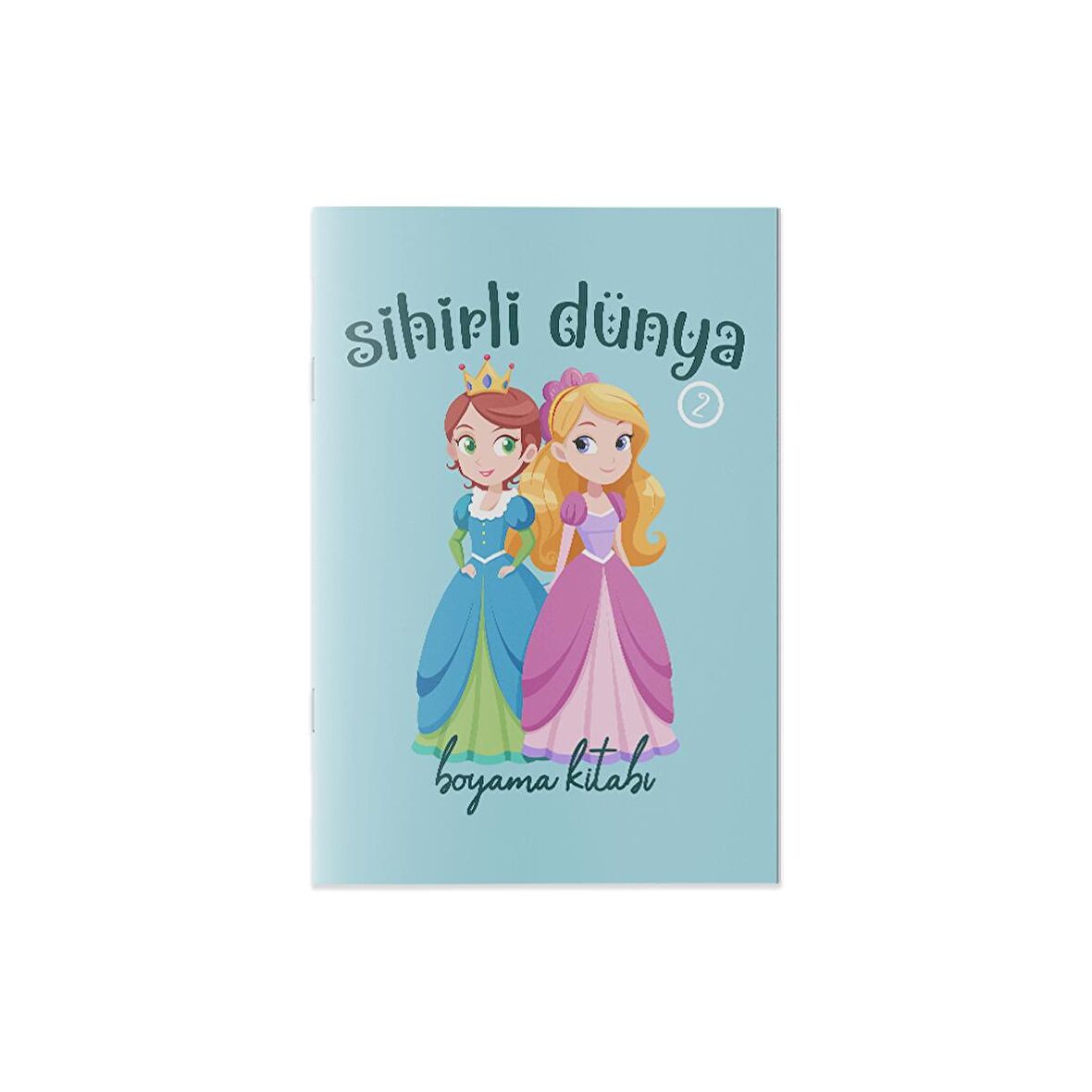 Çocuklar İçin Eğitici Boyama Kitabı Sihirli Dünya 2