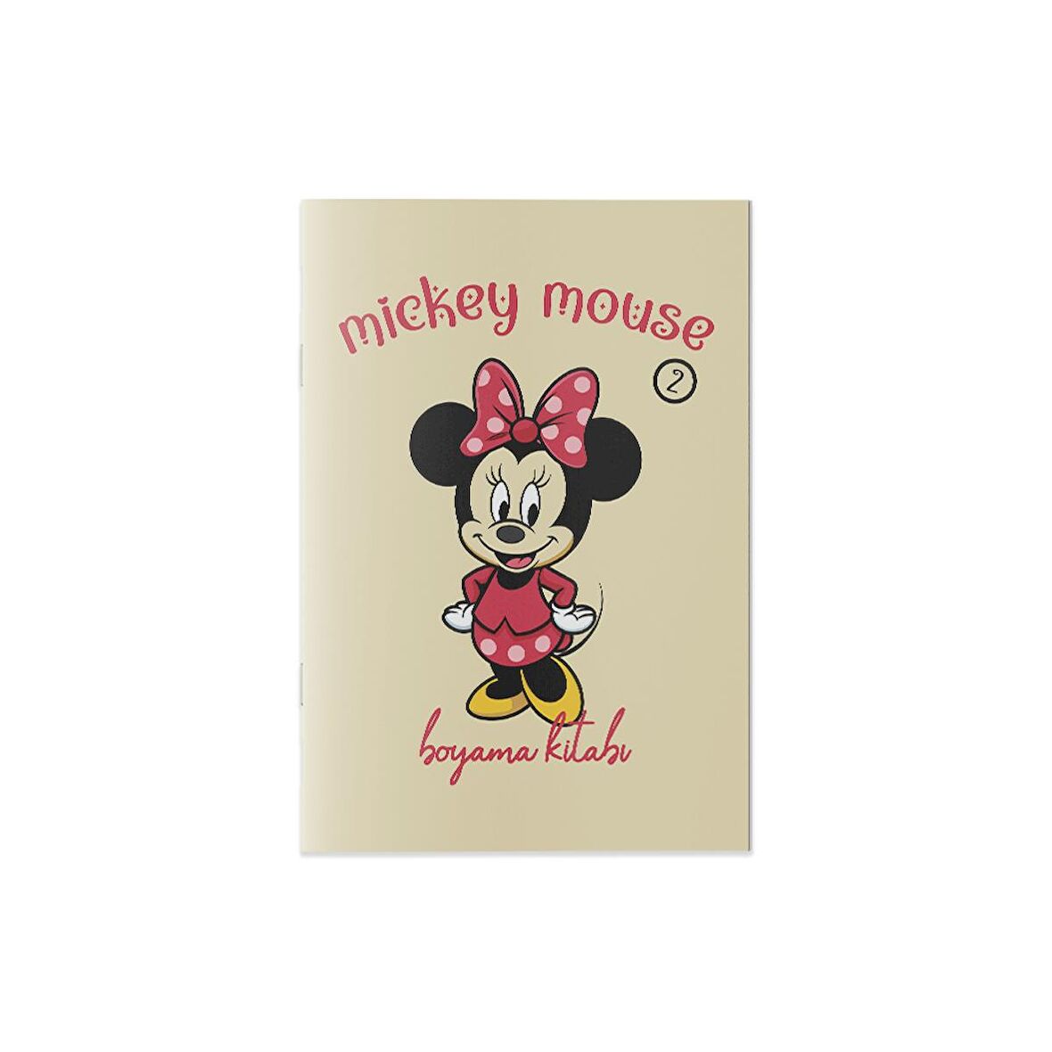 Çocuklar İçin Konsept Boyama Kitabı Mickey Mouse 2