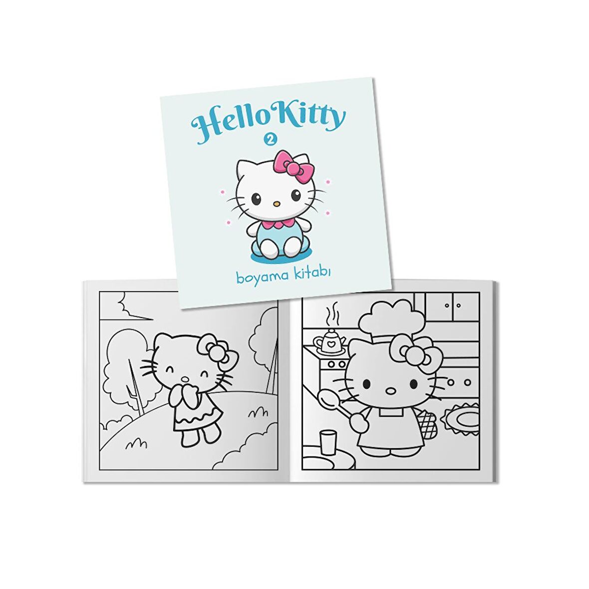 Hello Kitty Anime Serisi Boyama Kitabı 2