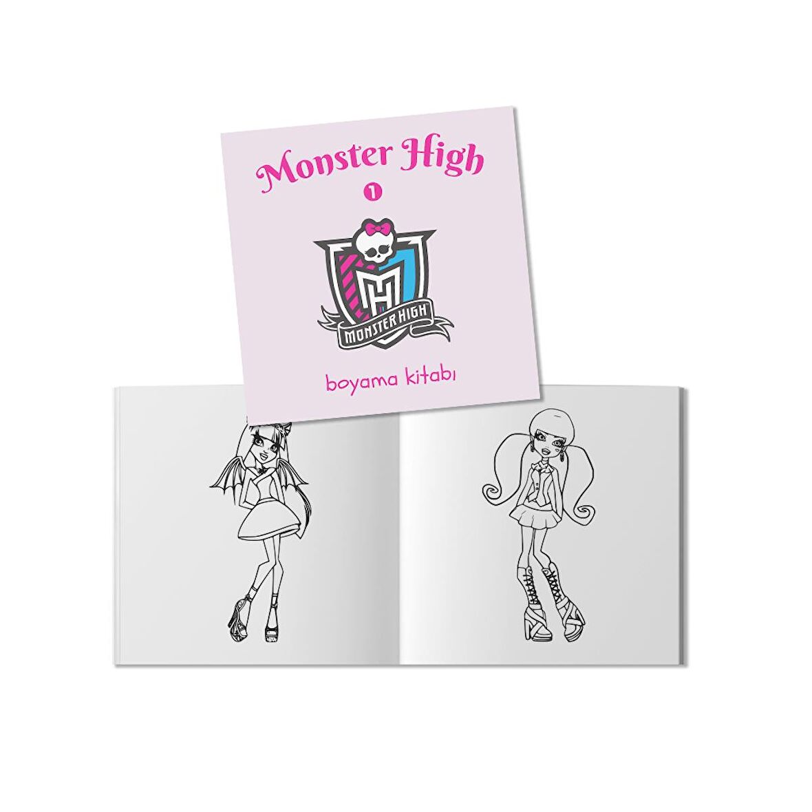 Monster High Anime Serisi Boyama Kitabı 1