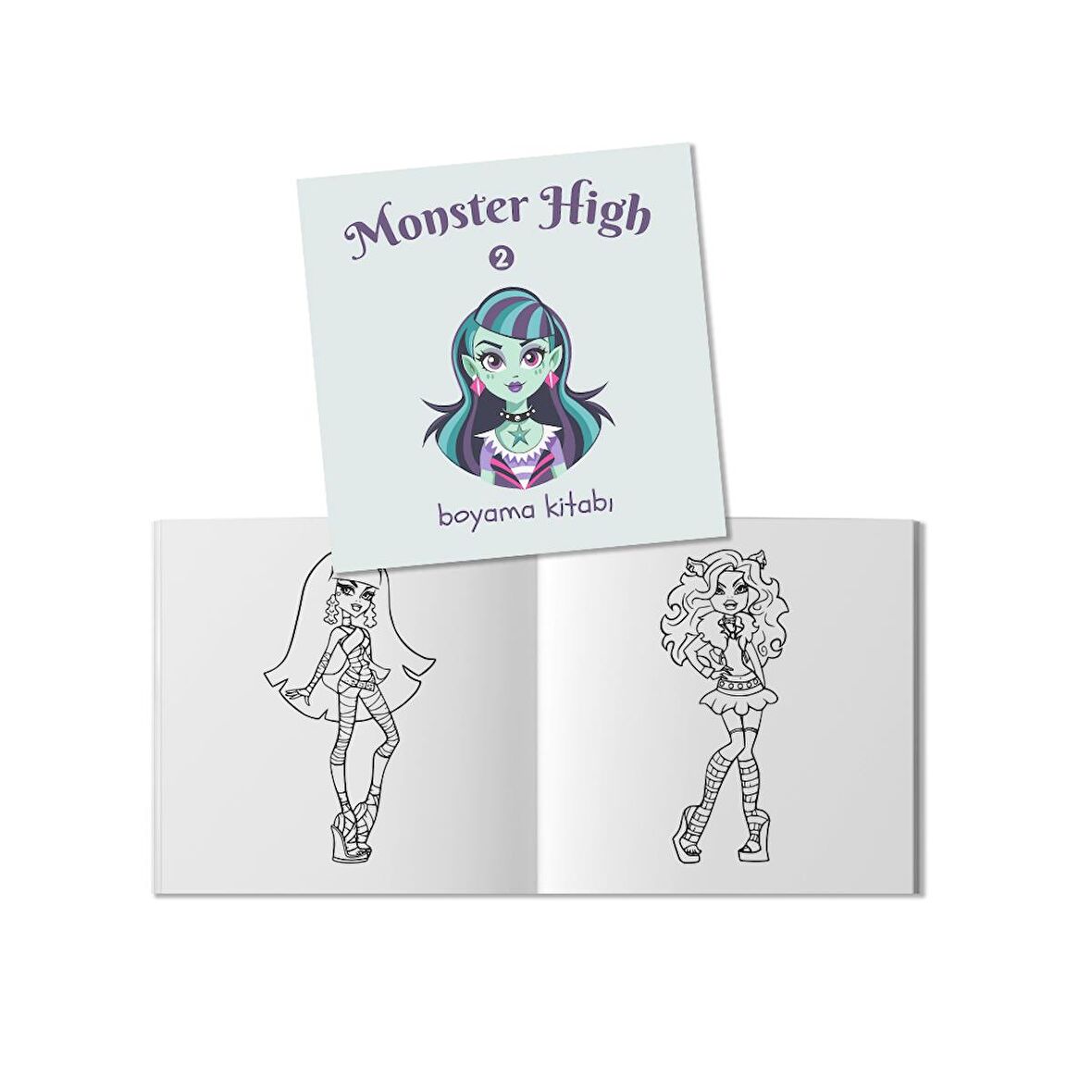 Monster High Anime Serisi Boyama Kitabı 2