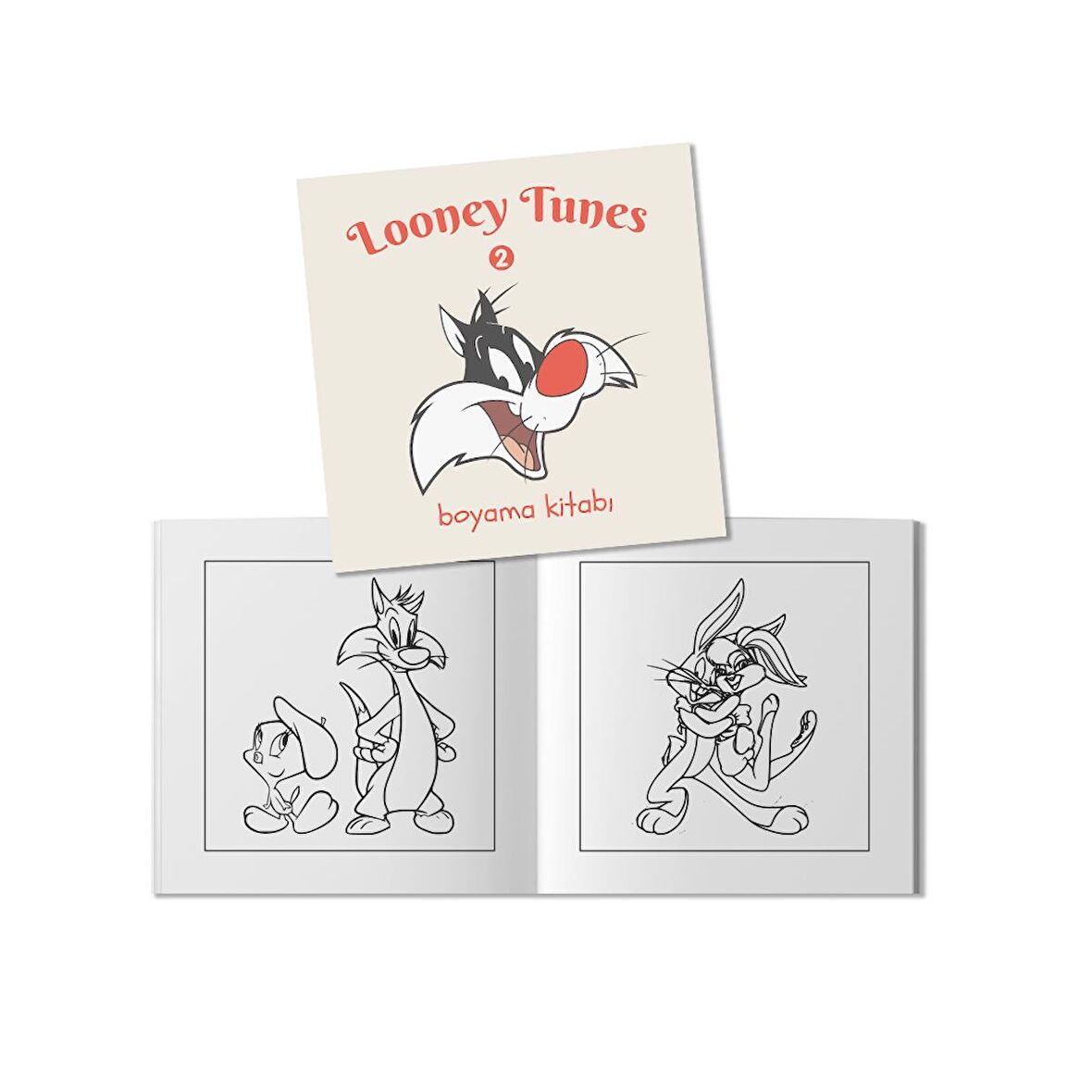 Looney Tunes Anime Serisi Boyama Kitabı 2