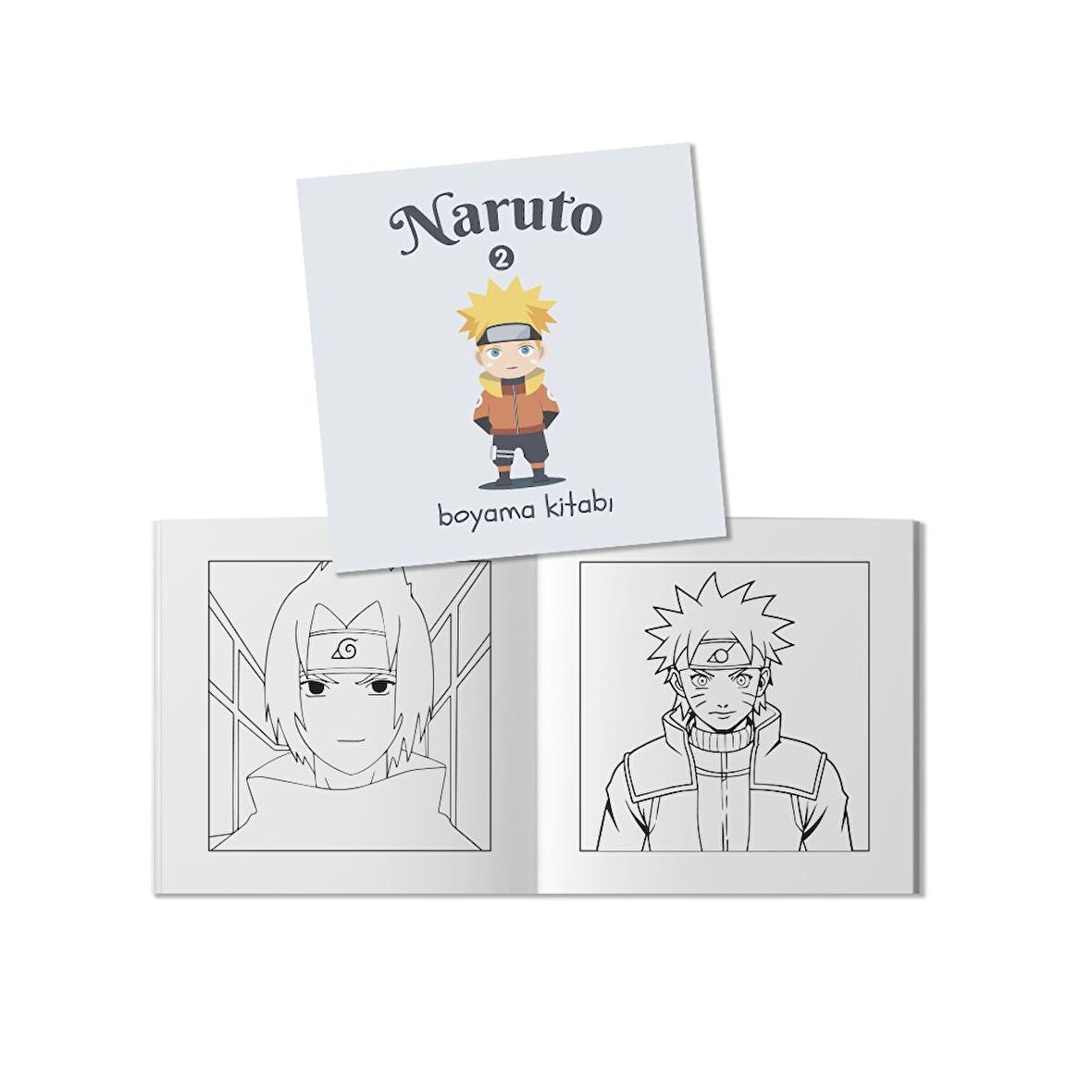 Naruto Anime Serisi Boyama Kitabı 2