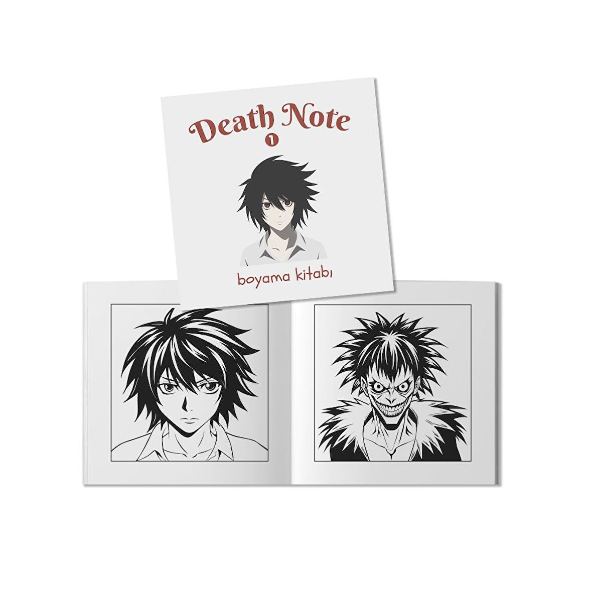 Death Note Anime Serisi Boyama Kitabı 1