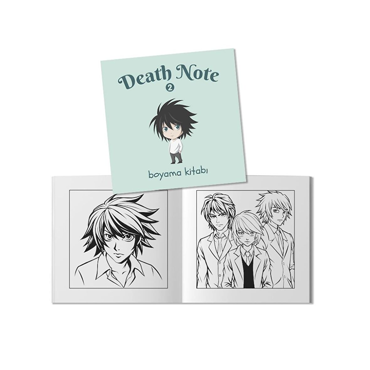 Death Note Anime Serisi Boyama Kitabı 2