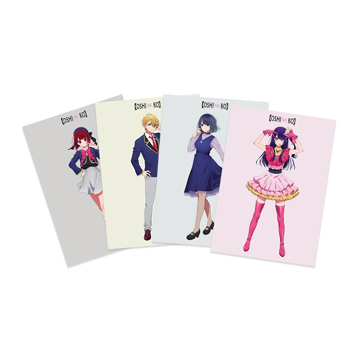 Anime Serisi Oshi No Ko Poster Kart 4'lü Set