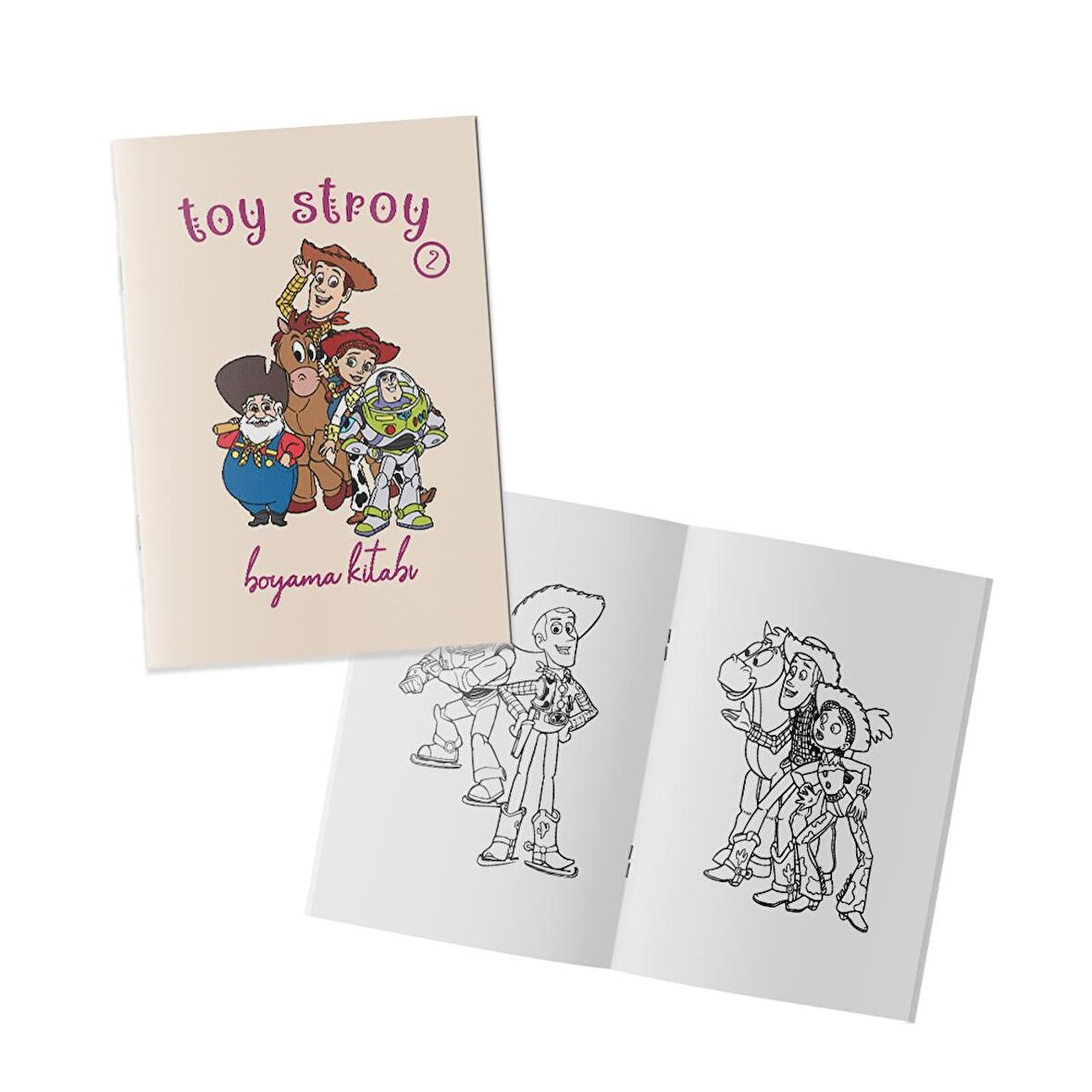 Çocuklar İçin Toy Story Boyama Kitabı 2