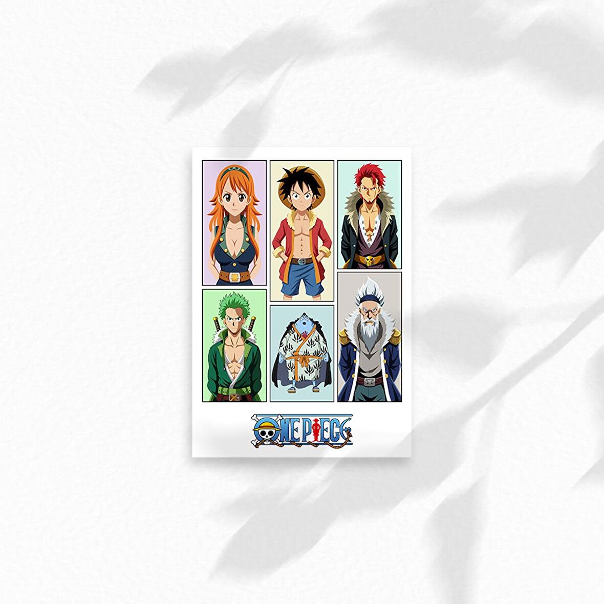 Anime Serisi One Piece A4 Duvar Posteri