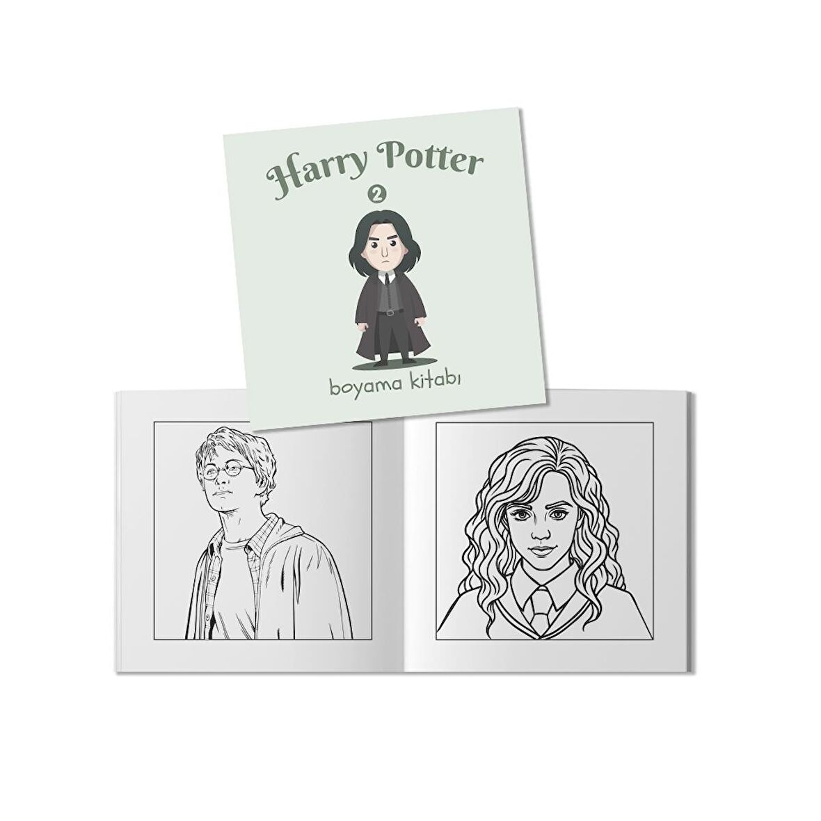 Harry Potter Anime Serisi Boyama Kitabı 2