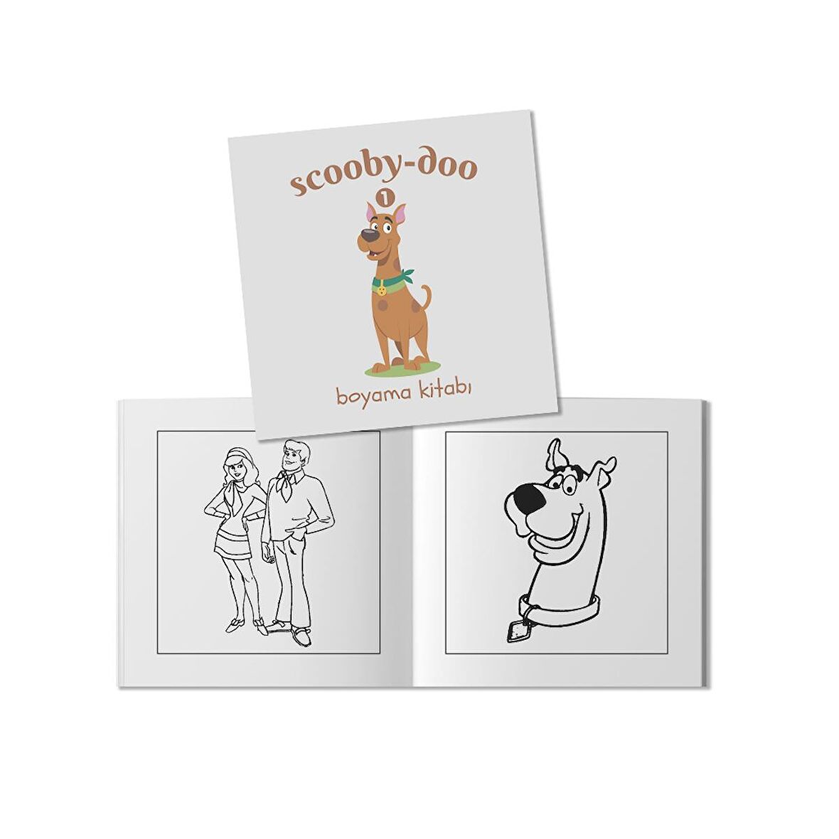 Scooby-Doo Anime Serisi Boyama Kitabı 1