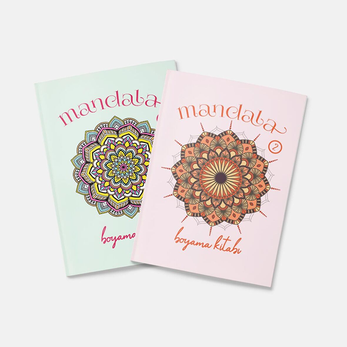 Mandala Boyama Kitabı 2'li Set