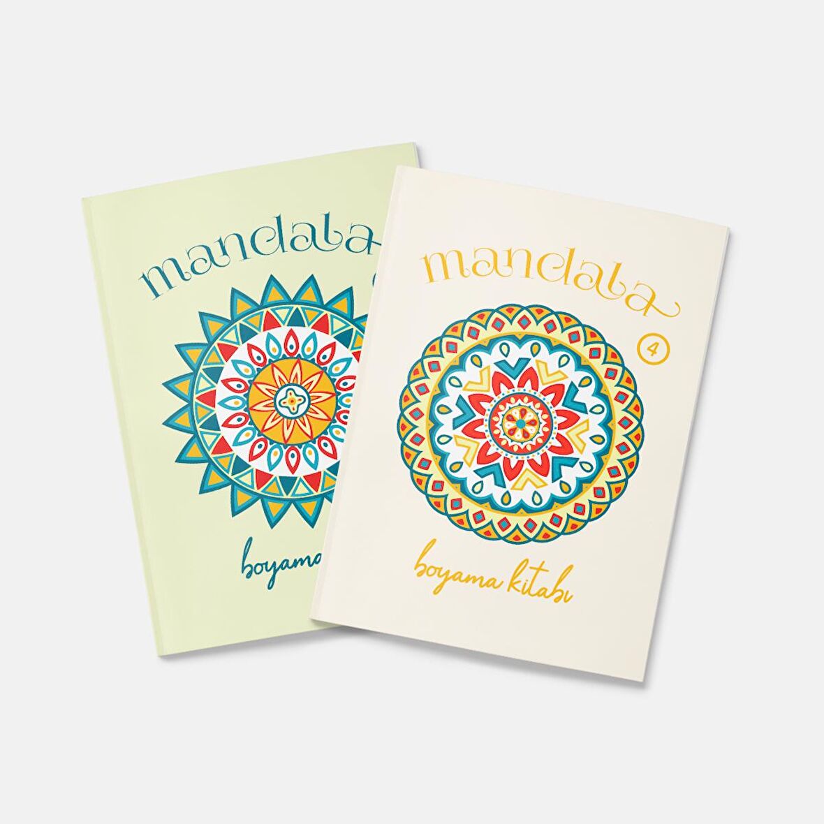 Mandala Boyama Kitabı 2'li Set 2