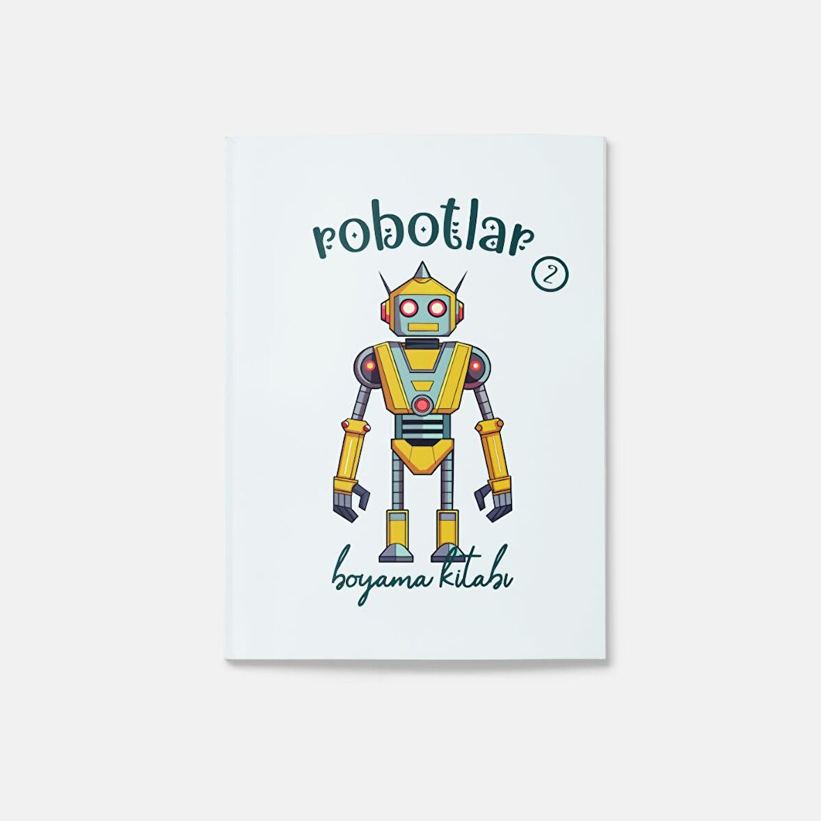 Robotlar Boyama Kitabı 2