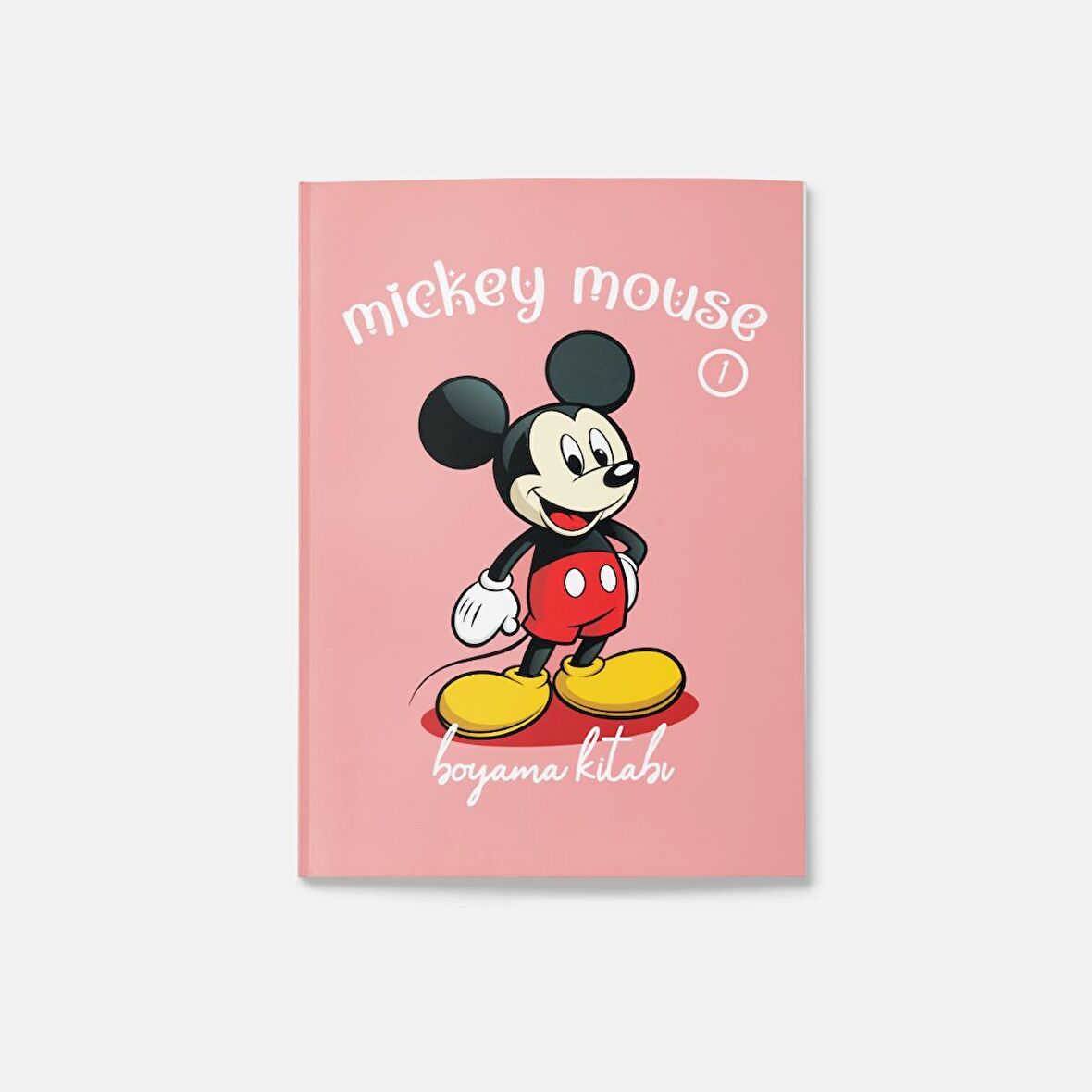 Mickey Mouse Boyama Kitabı 1