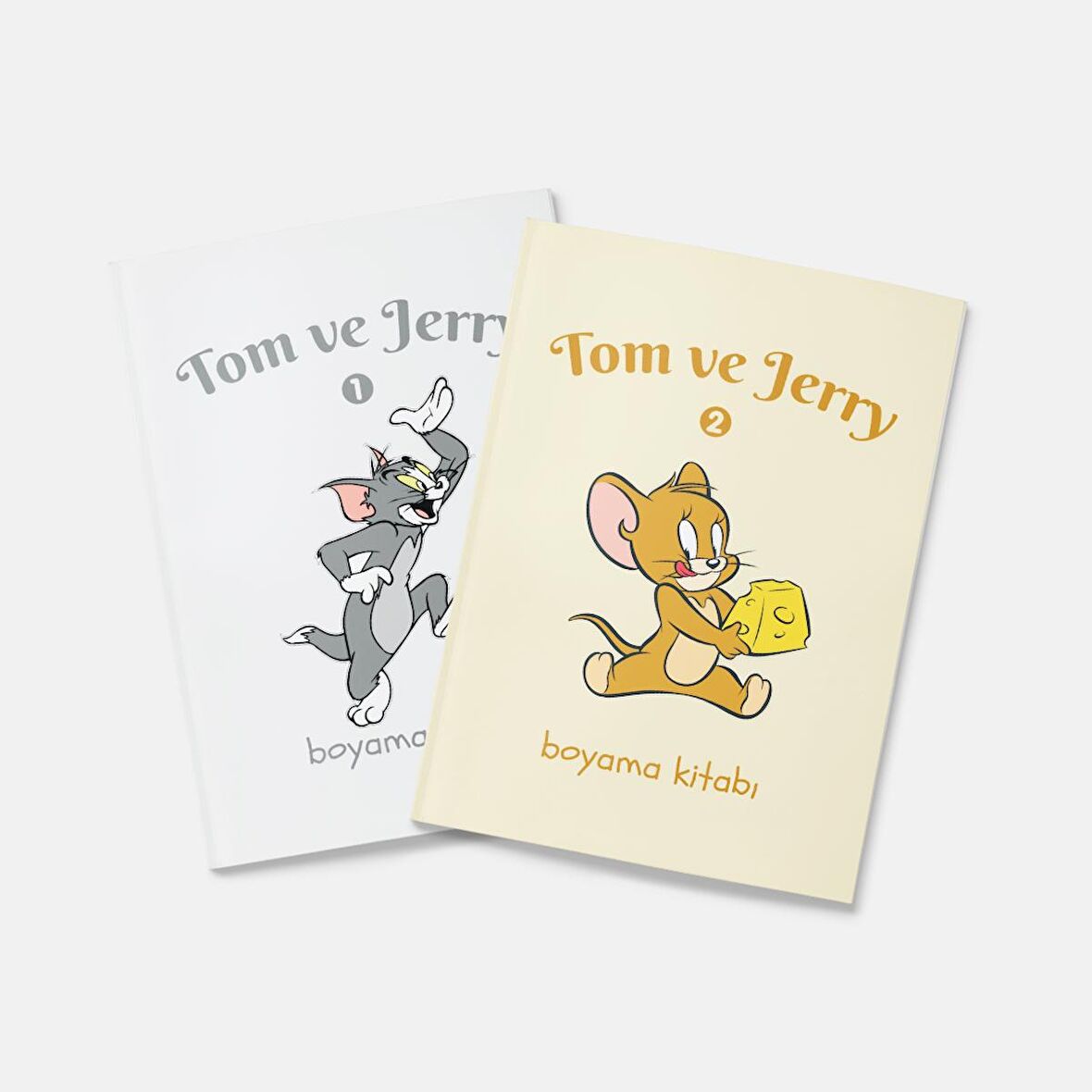 Tom and Jerry Boyama Kitabı 2'li Set