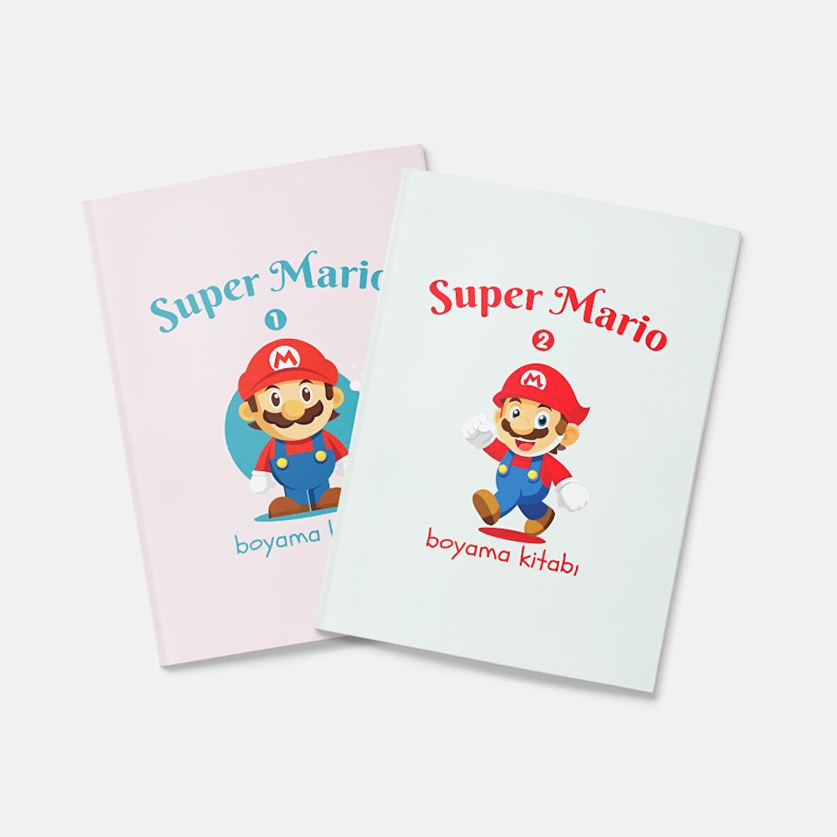 Super Mario Boyama Kitabı 2'li Set