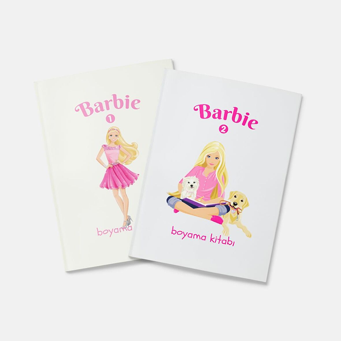 Barbie Boyama Kitabı 2'li Set