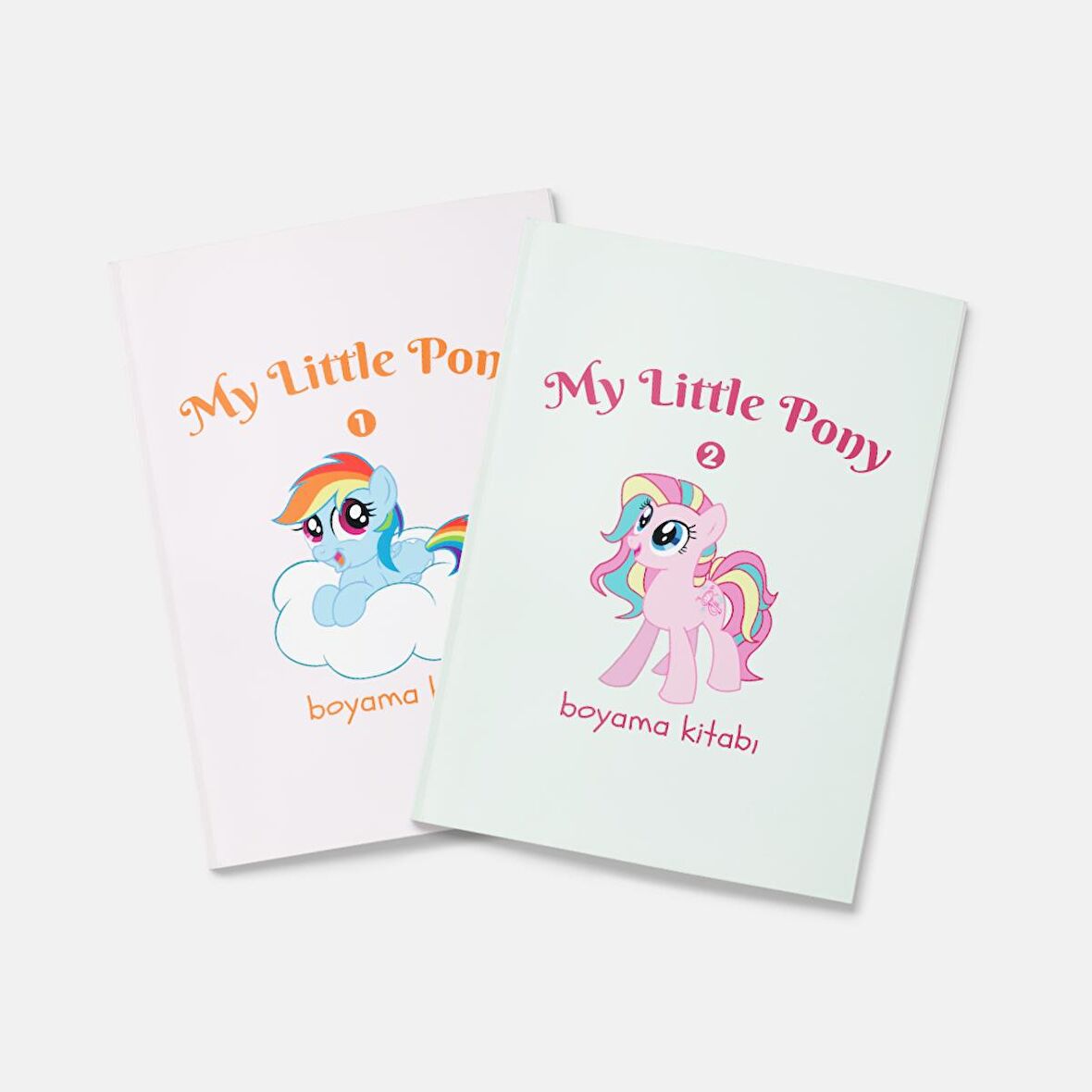 My Little Pony Boyama Kitabı 2'li Set