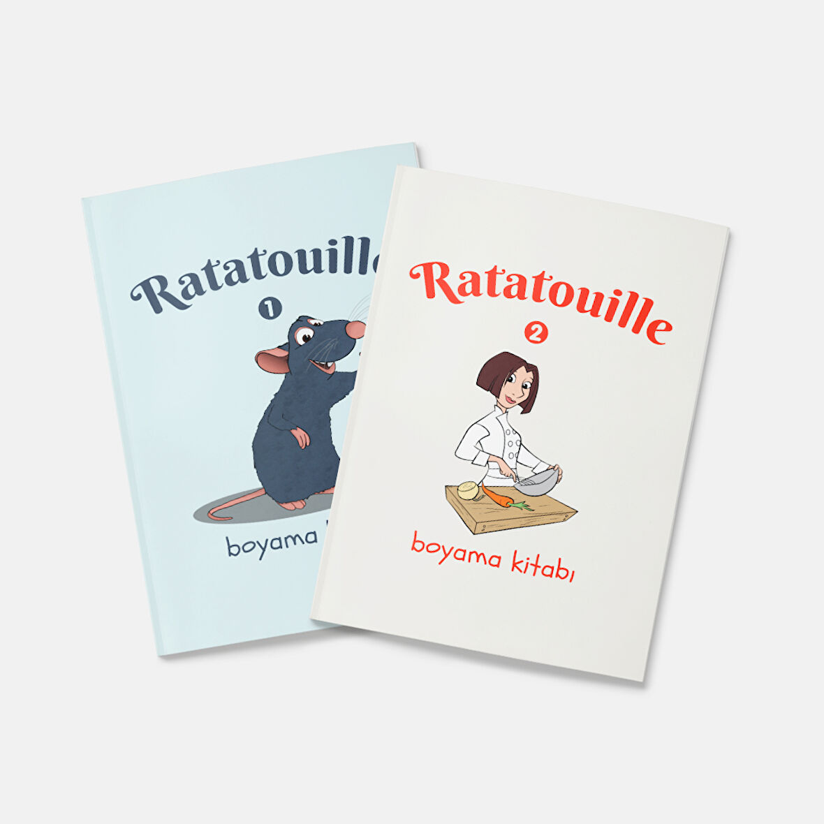 Ratatouille Boyama Kitabı 2'li Set