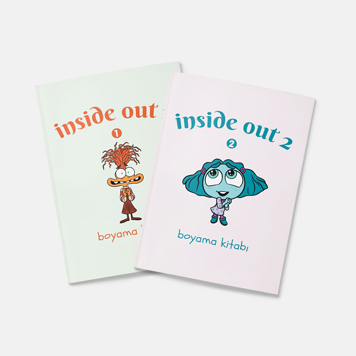 Inside Out 2 Boyama Kitabı 2'li Set