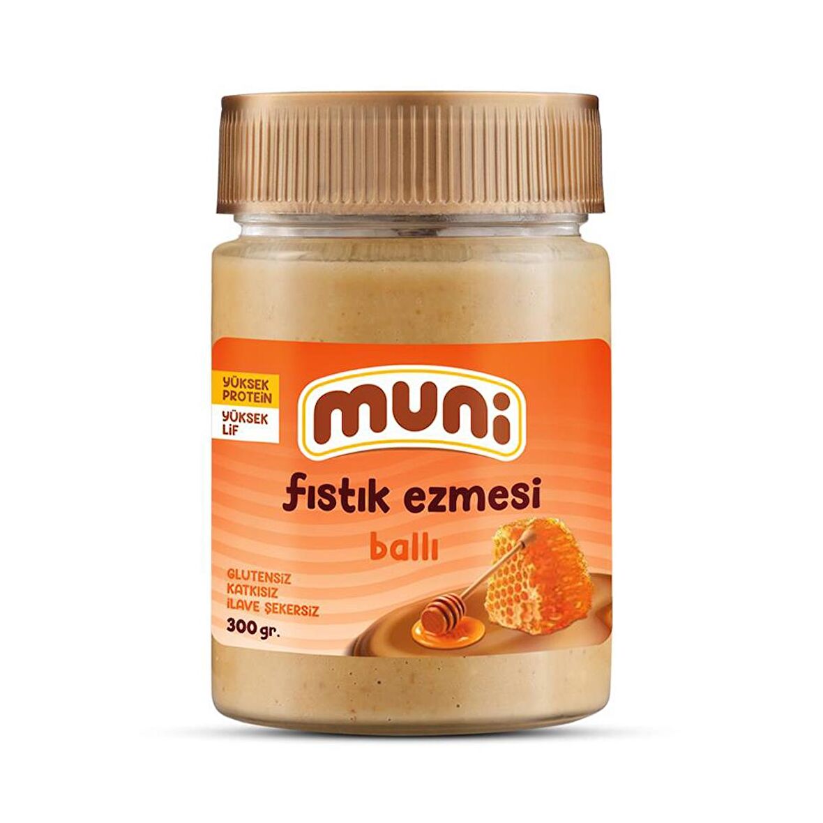 Ballı Fıstık Ezmesi, 300 g