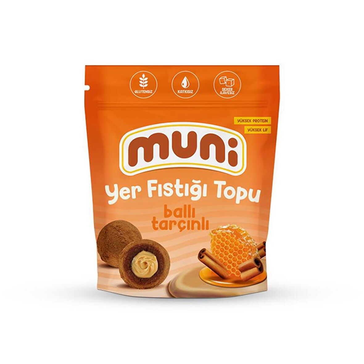 Ballı Tarçınlı Yer Fıstığı Topu, 80 g x 6 adet