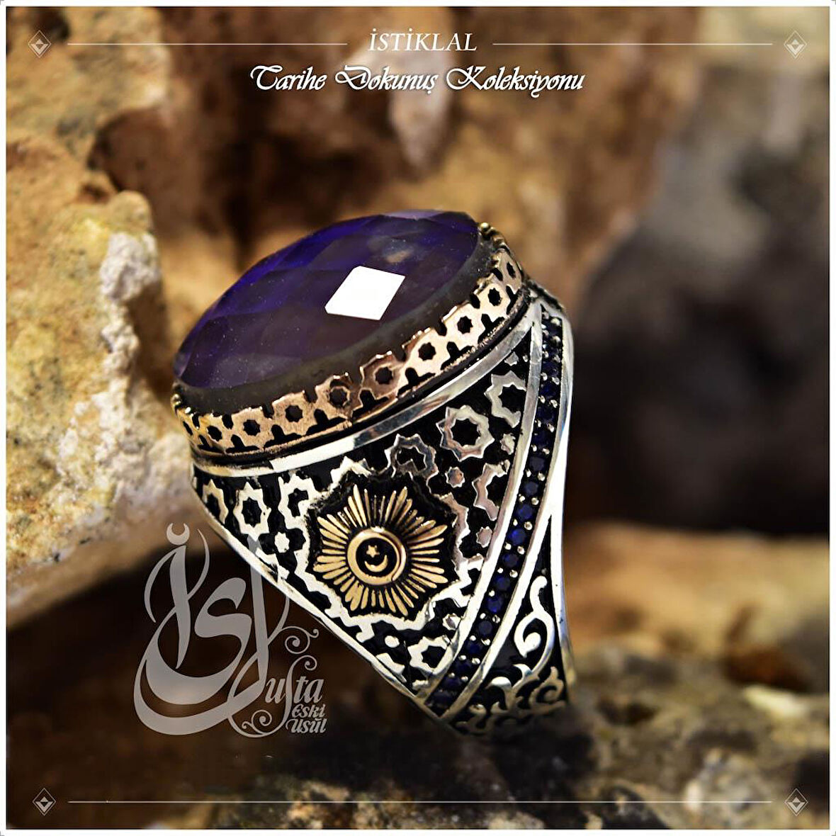 Tarihe Dokunuş Serisi – İstiklal 925 Ayar Gümüş Yüzük